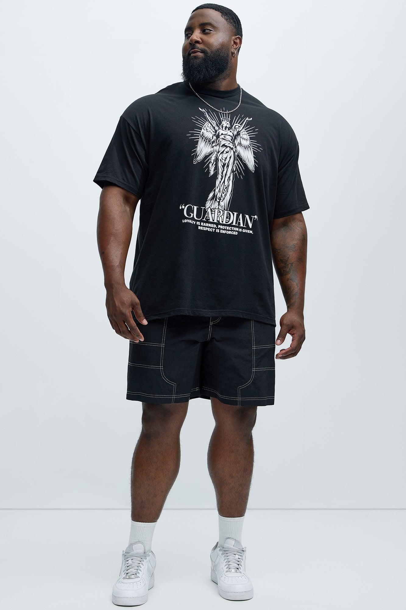 Guardian Angel Short Sleeve Tee - Black Product Image