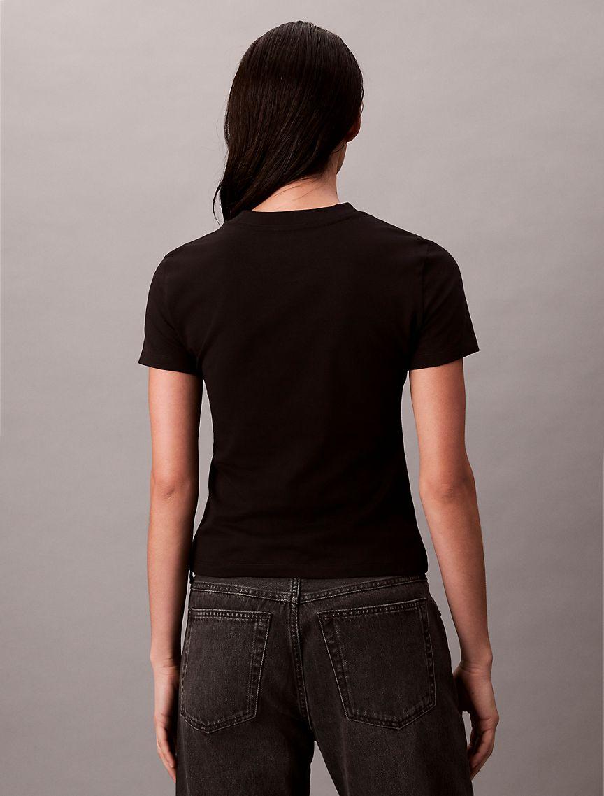 Oval Logo Graphic Slim T-Shirt Product Image