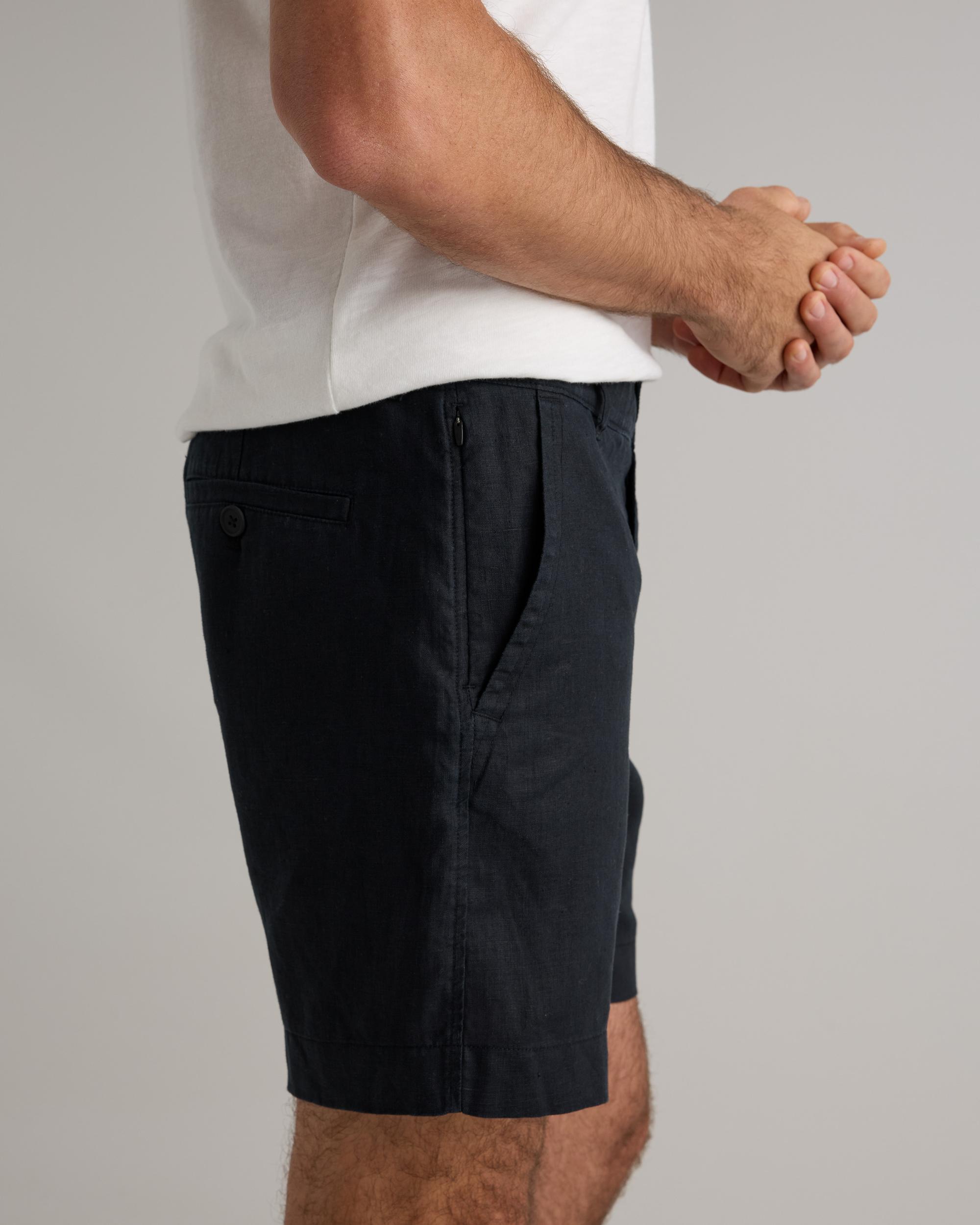 Quince | Men's 100% European Linen Trouser Shorts 7" Product Image