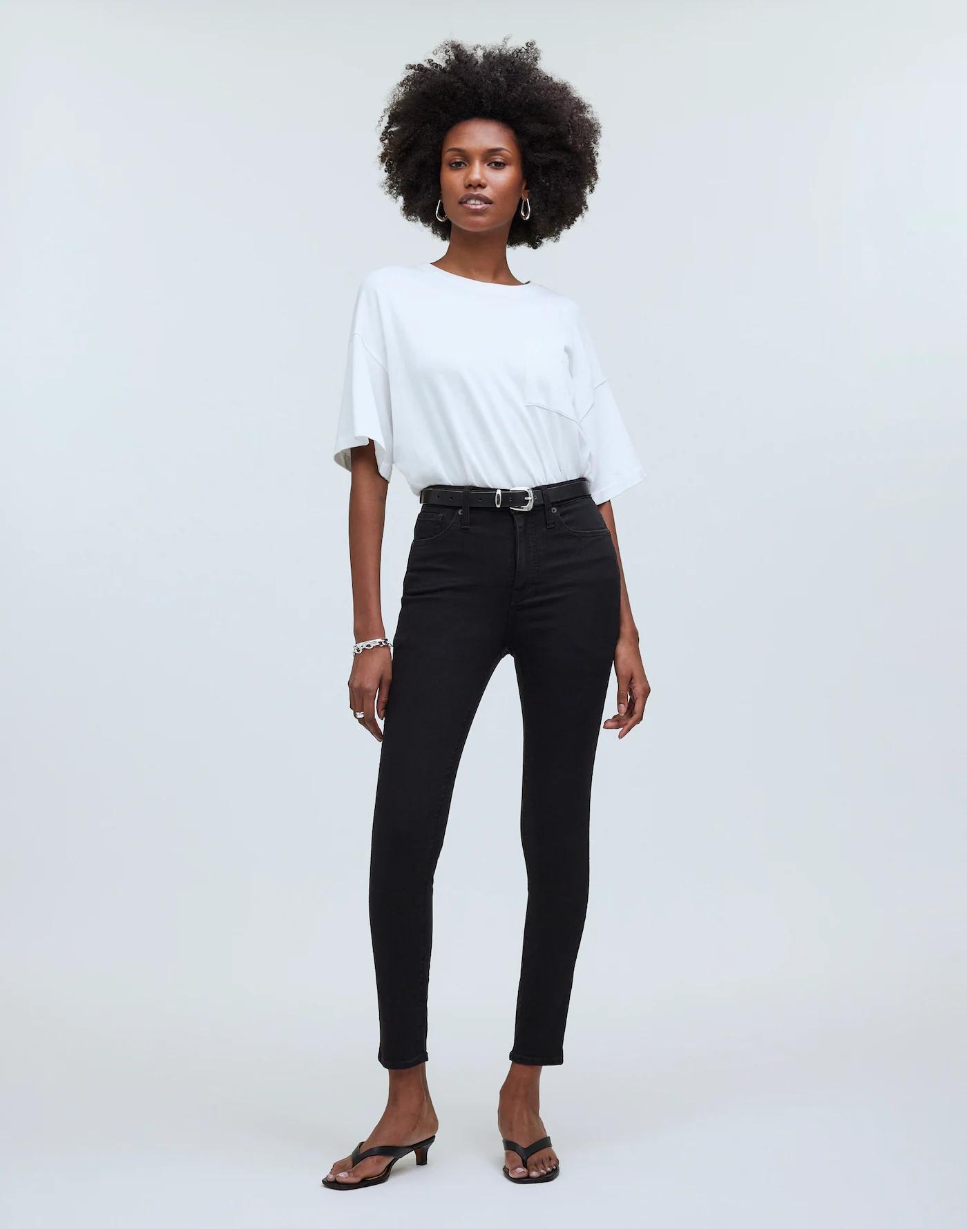 Tall 10" High-Rise Skinny Jeans Product Image