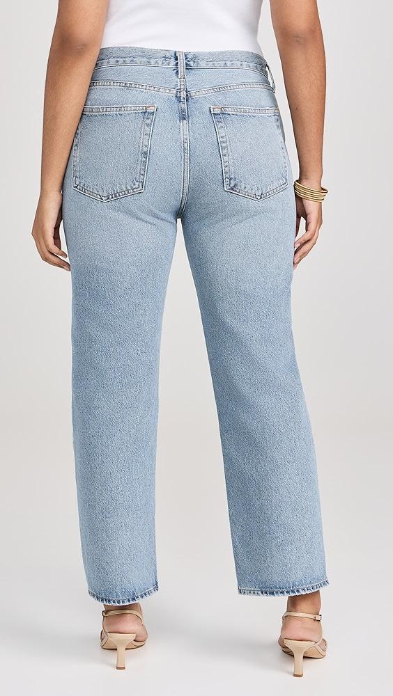 AGOLDE Valen Mid Rise Vintage Straight Jeans | Shopbop Product Image