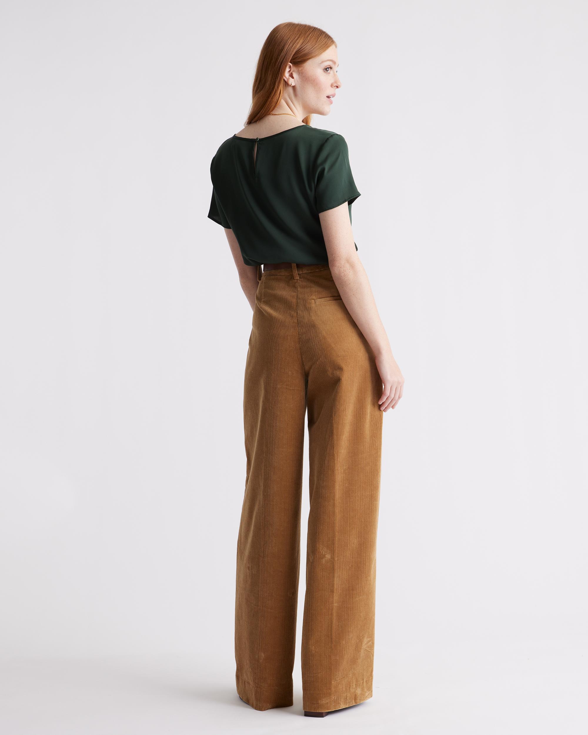 Quince | Women's Washable Stretch Silk T-Shirt Product Image