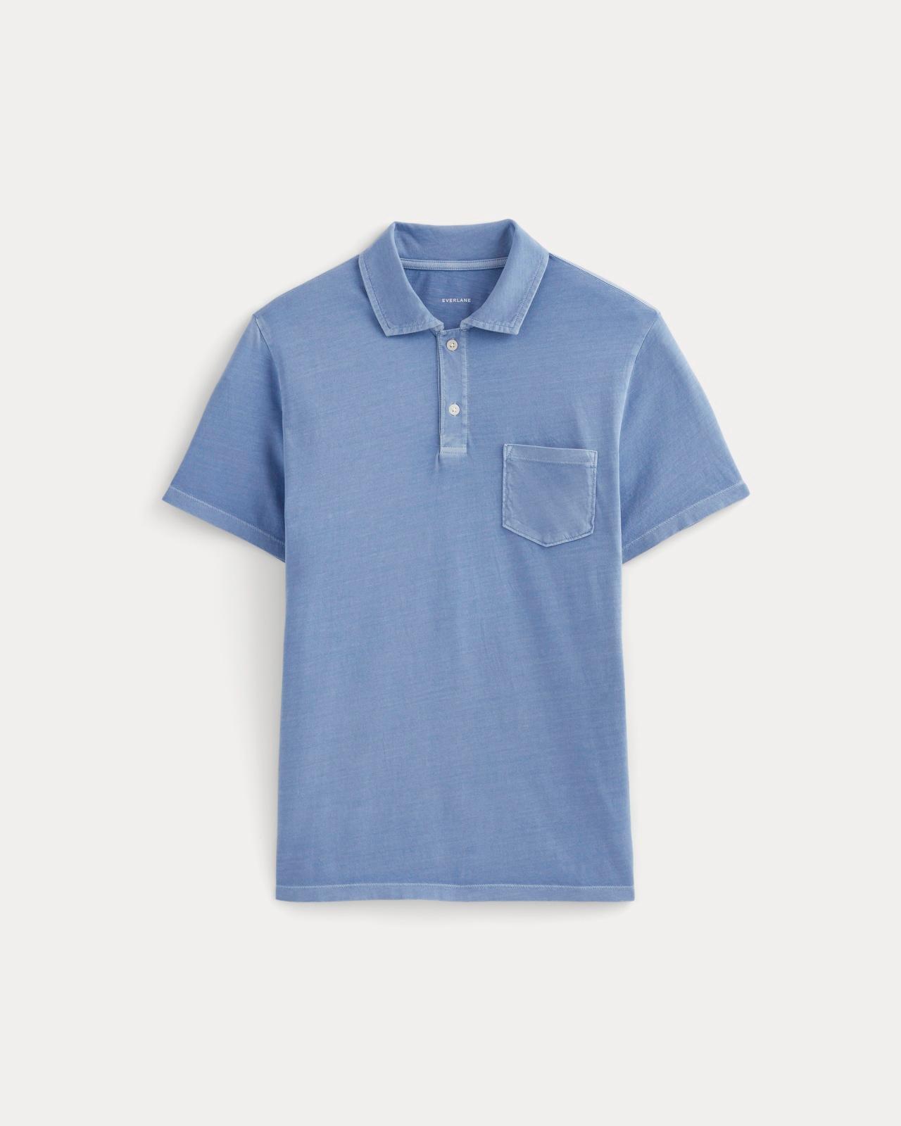 The Essential Organic Garment-Dyed Polo Product Image