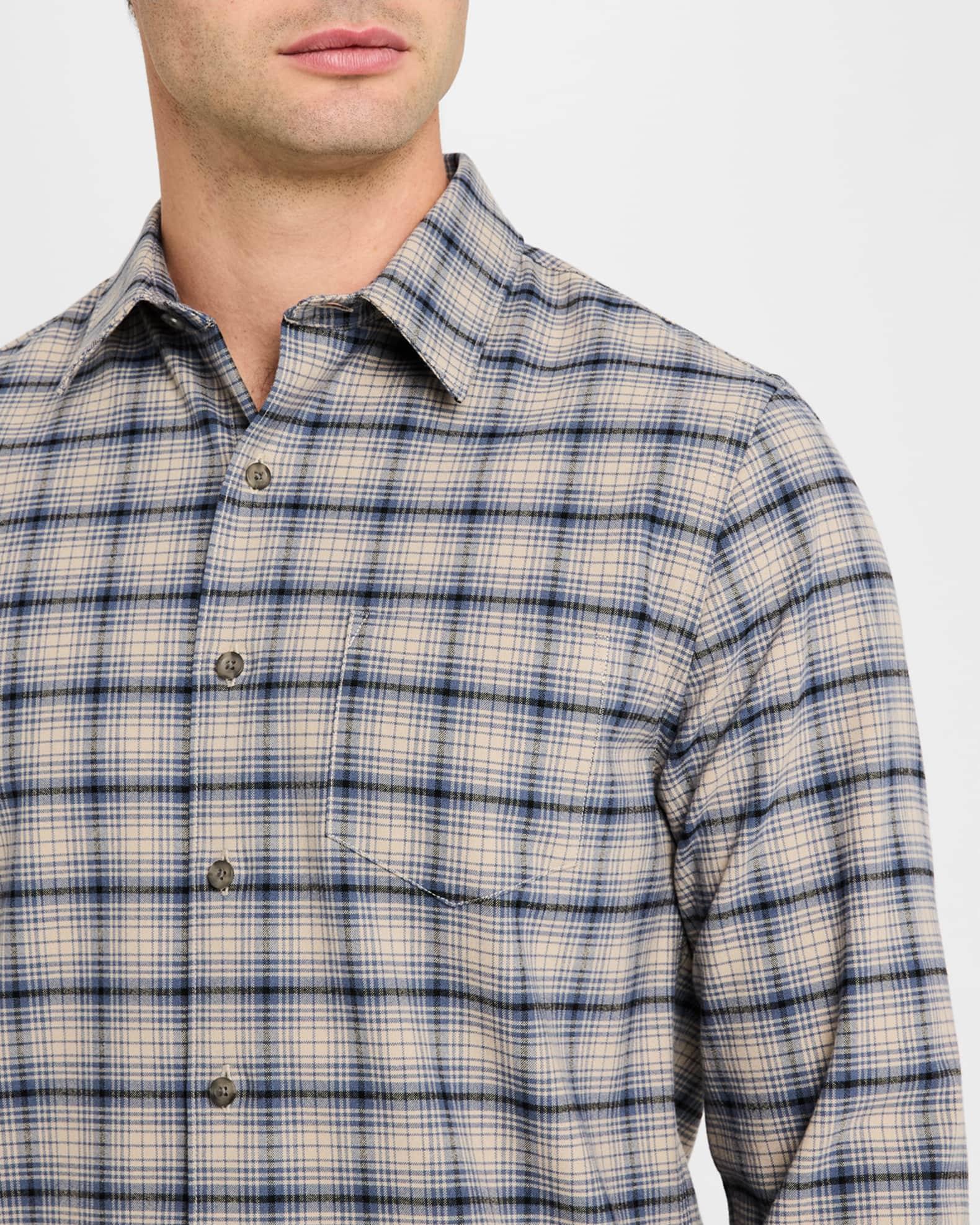 Men's Oceanic Plaid Sport Shirt Product Image
