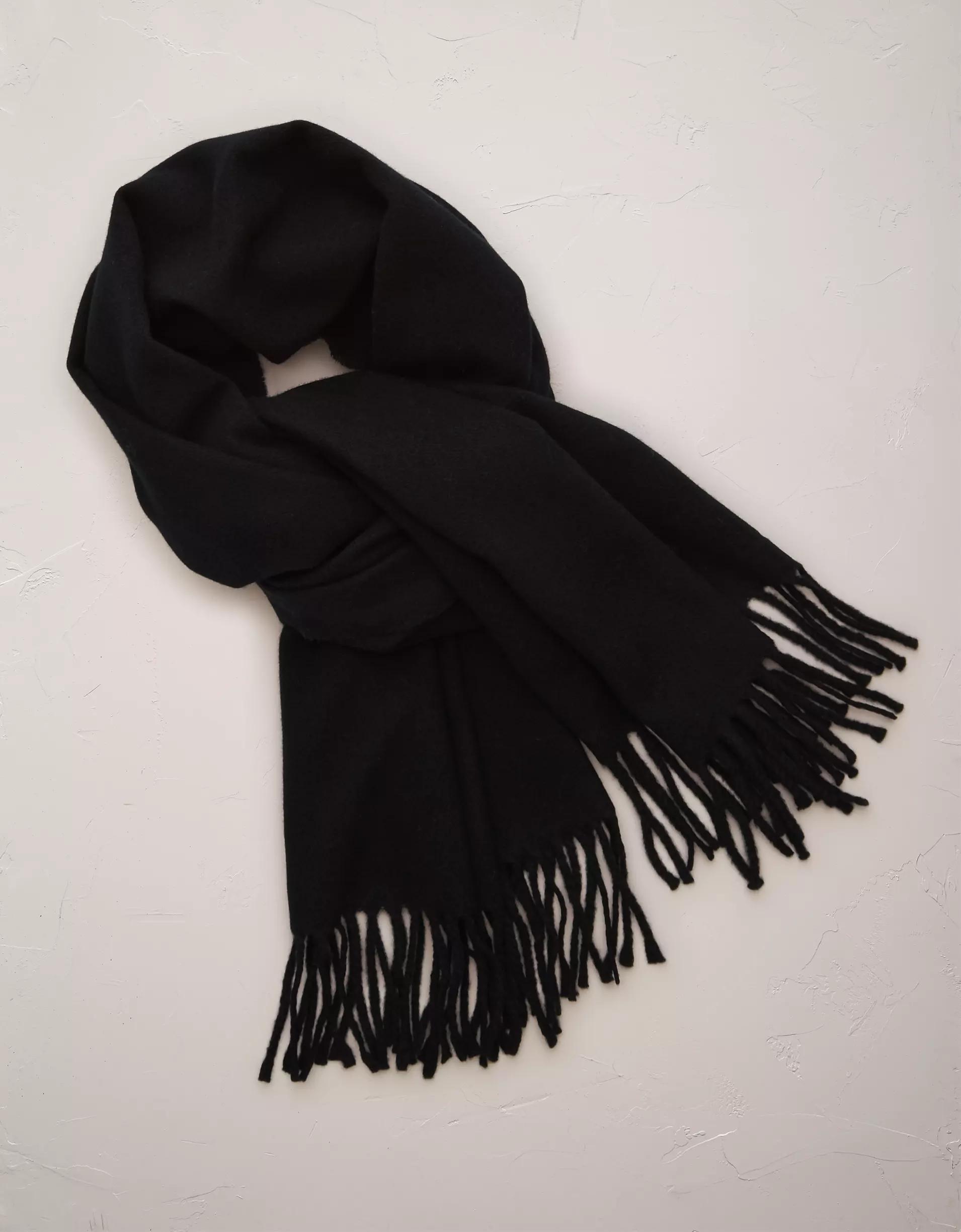 AE77 Premium Oversized Wool Scarf Product Image