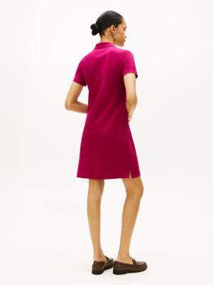 Classic Fit Stretch Cotton Polo Dress Product Image