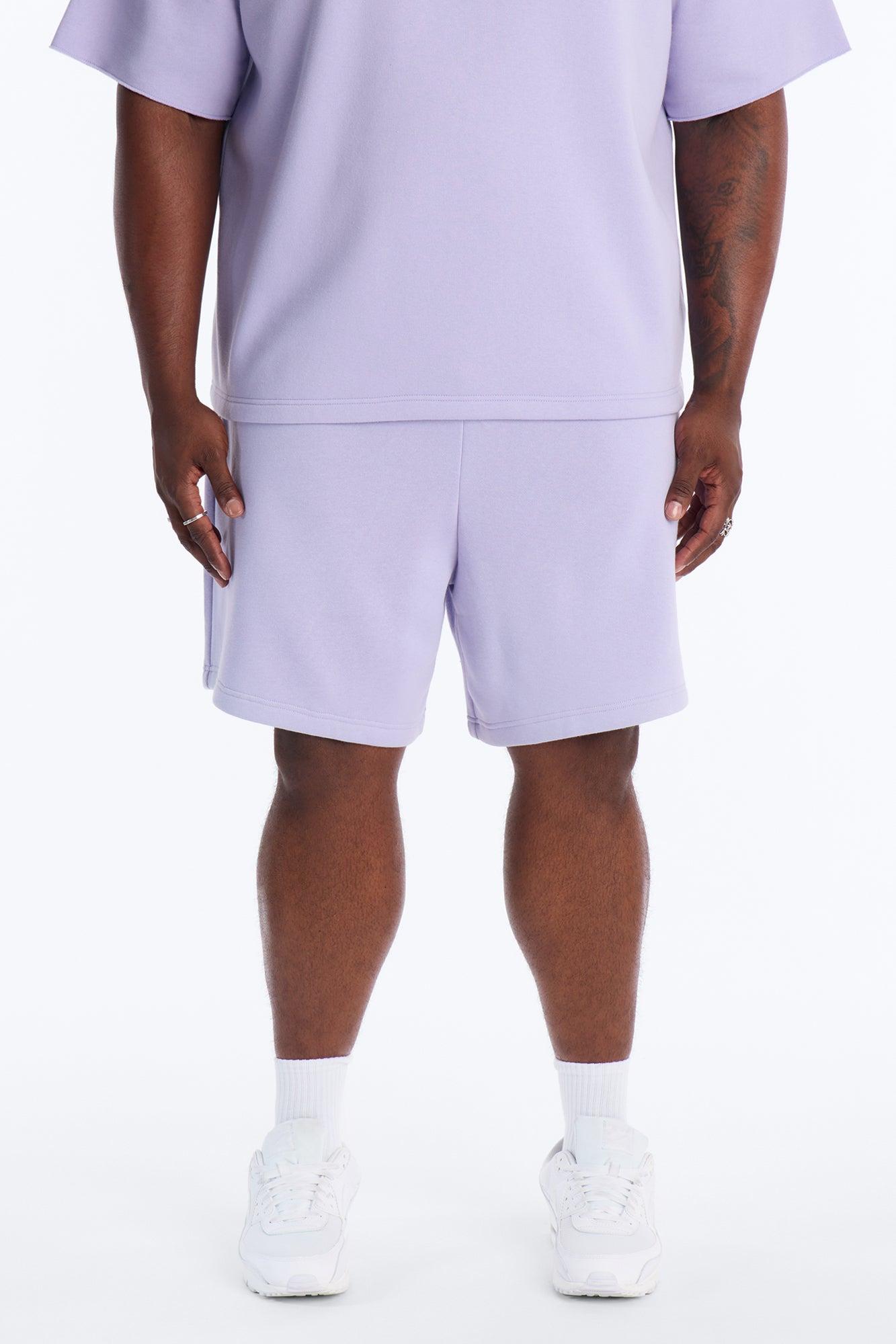 Tyson Sweatshort - Lavender Male Product Image