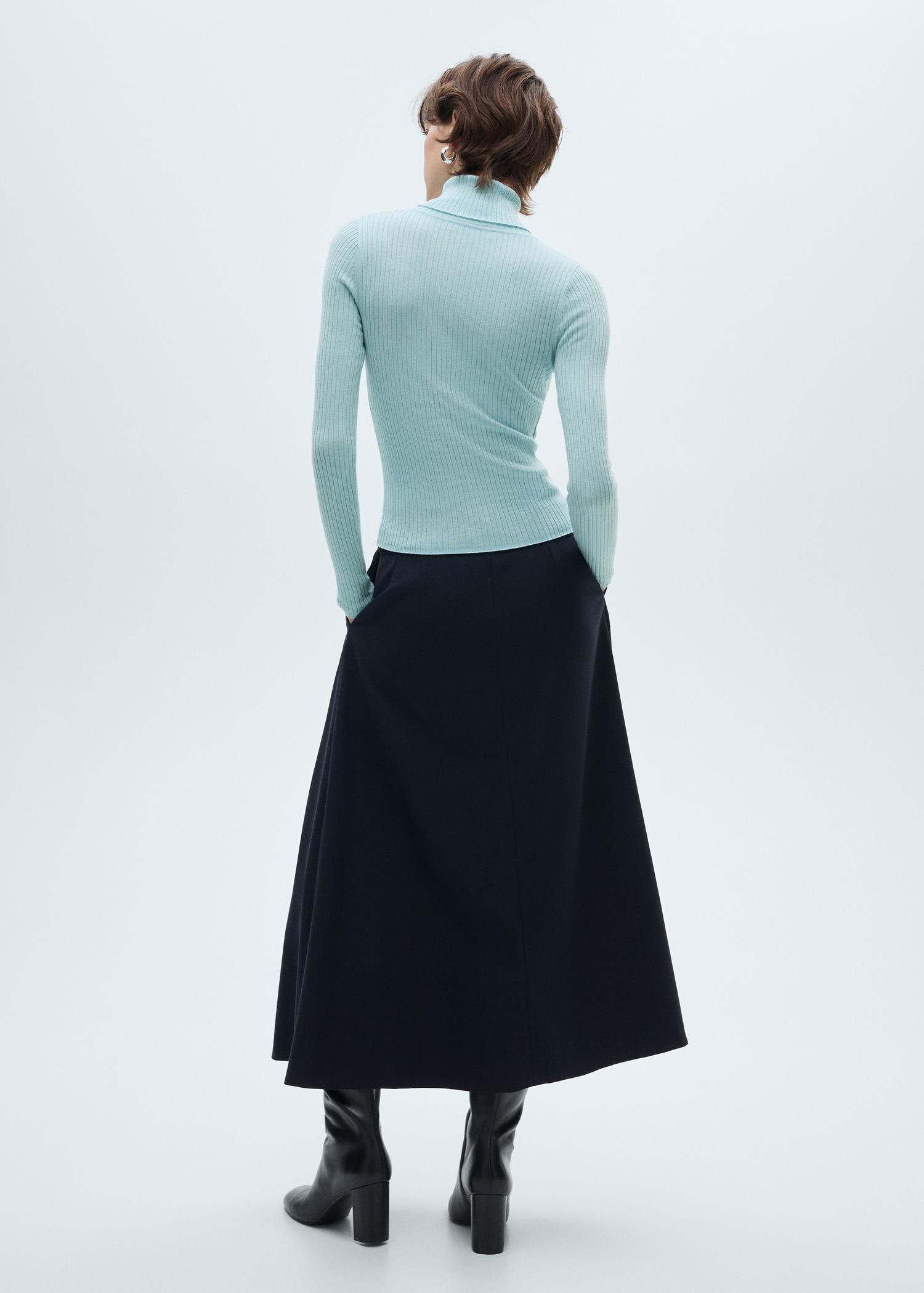 Wool blend turtleneck sweater - Women | MANGO USA Product Image