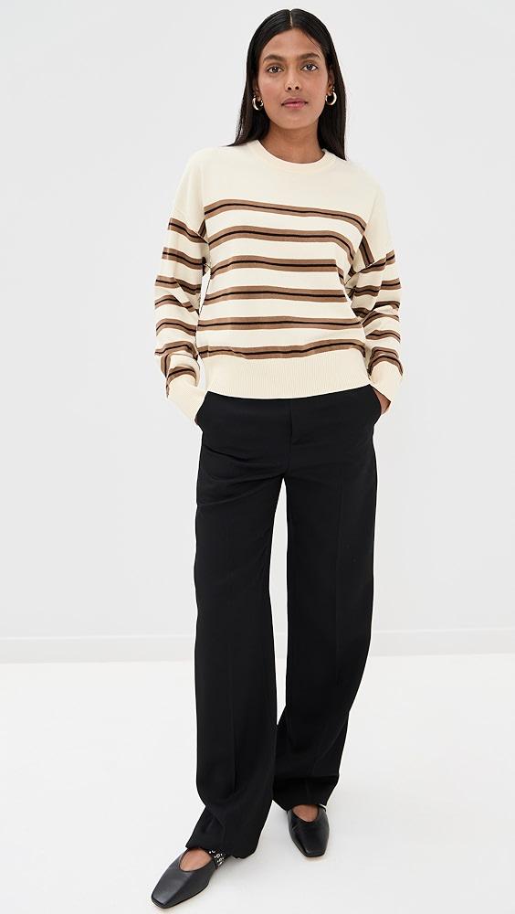 LE BOP Striped Boxy Pullover | Shopbop Product Image