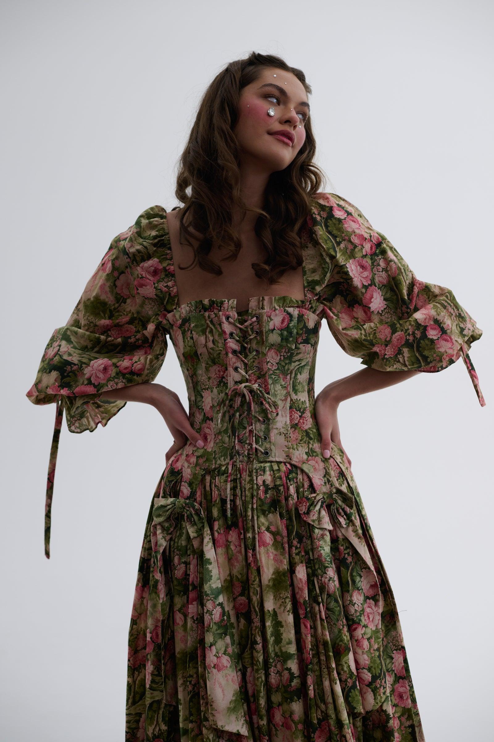 The Castle Tapestry A La Mode Corset Product Image