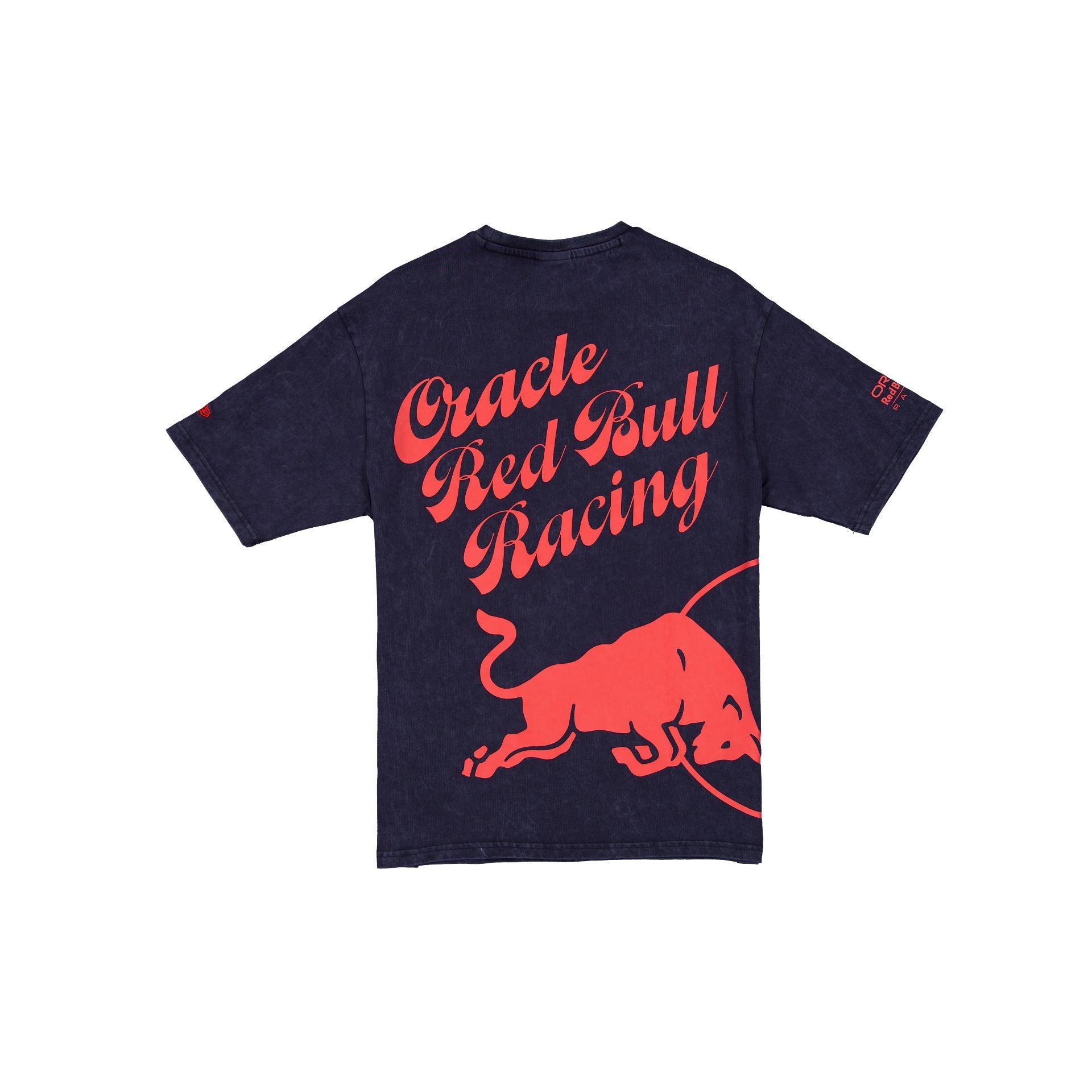 Oracle Red Bull Racing Oversized Graphic Nightsky Navy T-Shirt Male Product Image