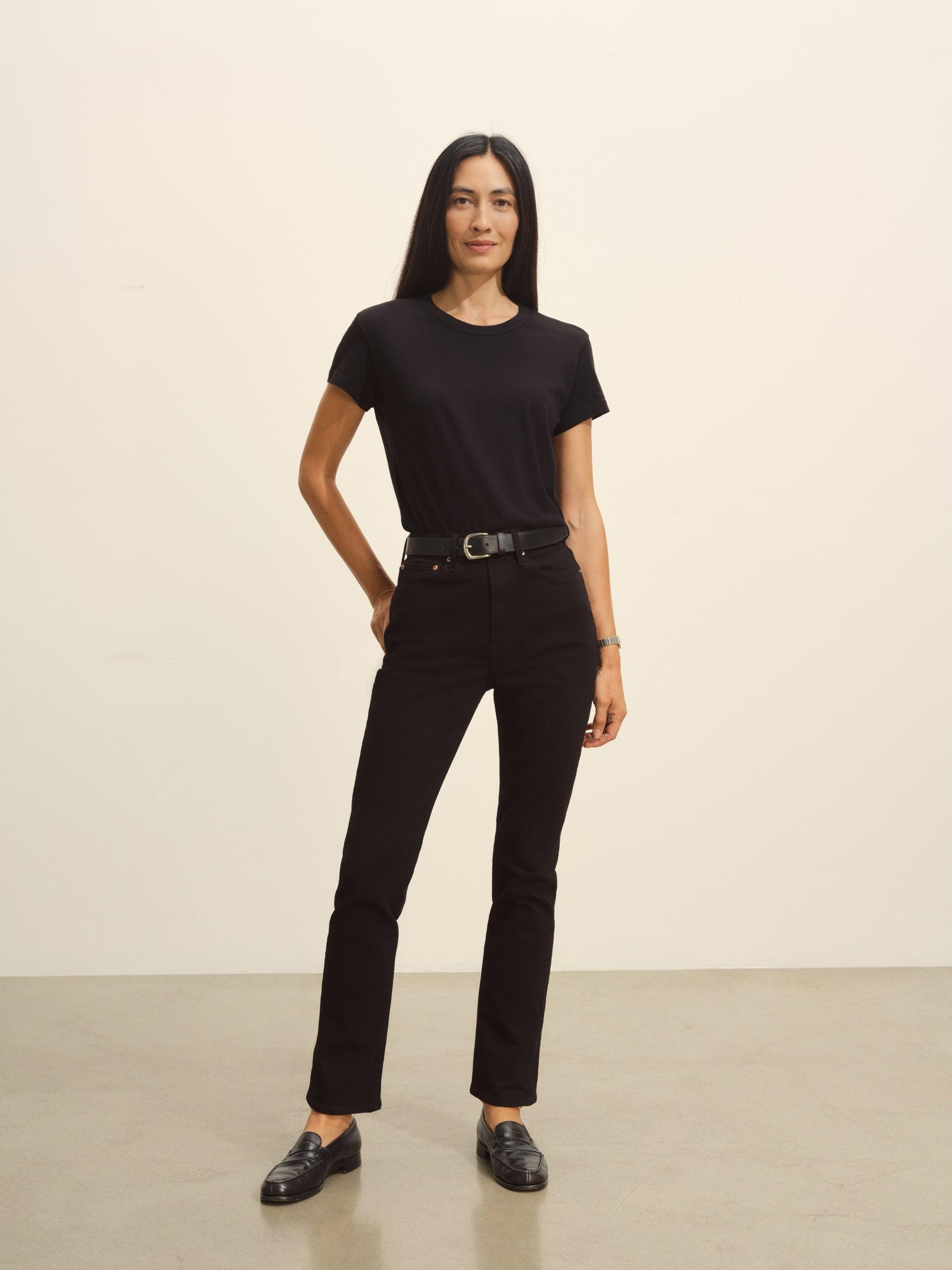 Black Cigarette Jean Product Image