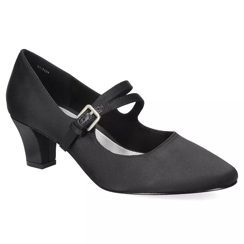 Women's Meryl by Easy Street Asymmetrical Mary Jane Pumps,  Product Image