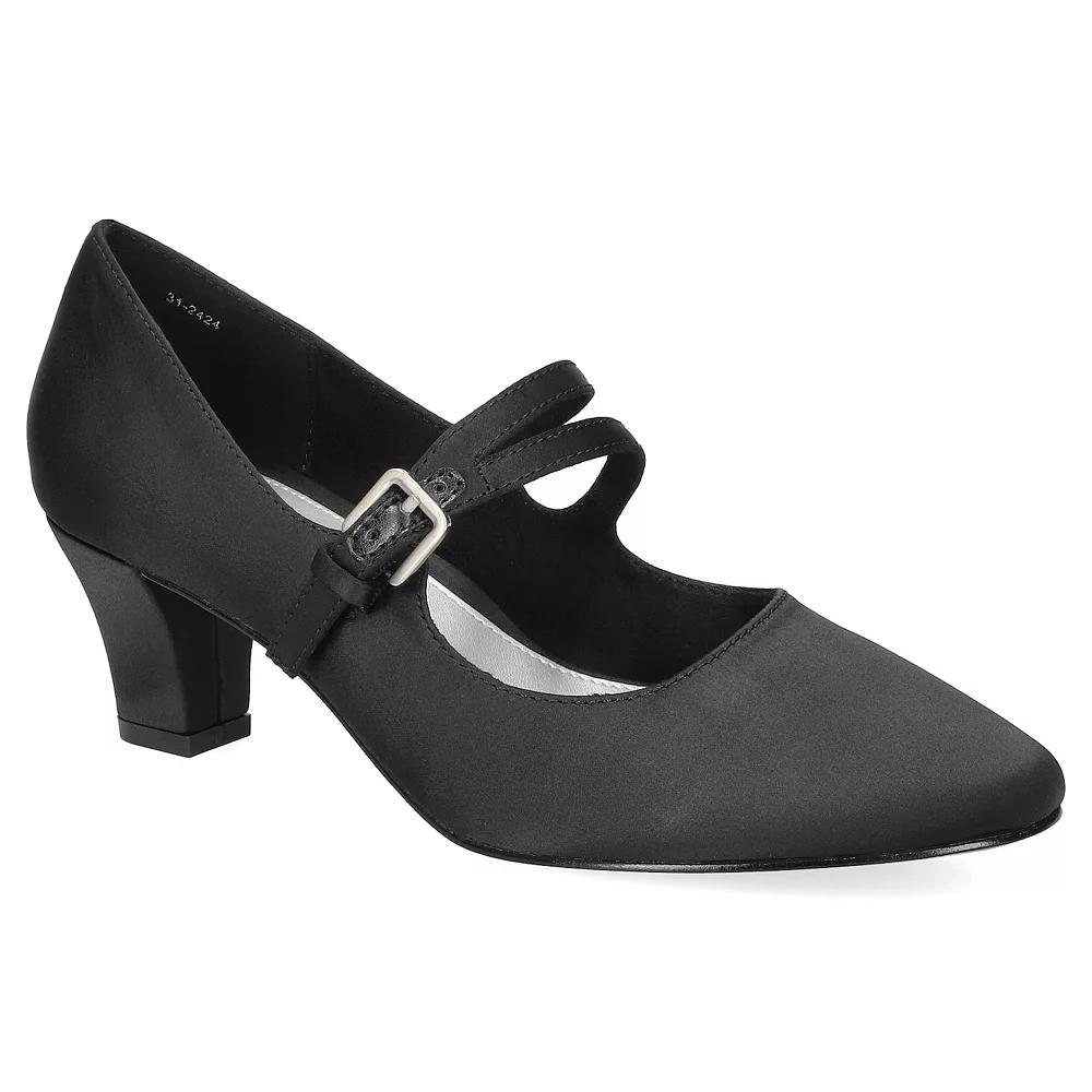 Women's Meryl by Easy Street Asymmetrical Mary Jane Pumps,  Product Image