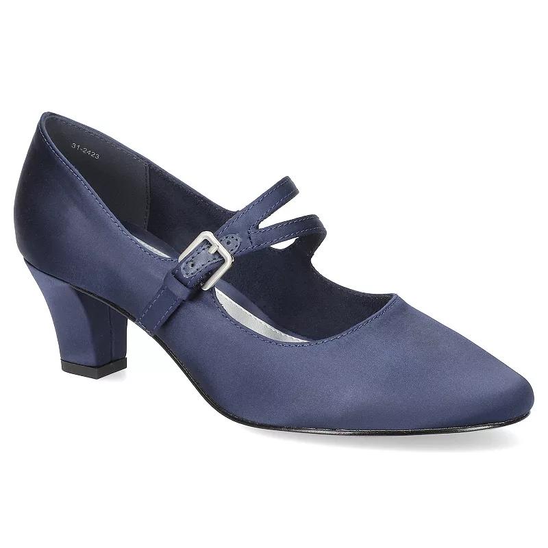 Women's Meryl by Easy Street Asymmetrical Mary Jane Pumps,  Product Image
