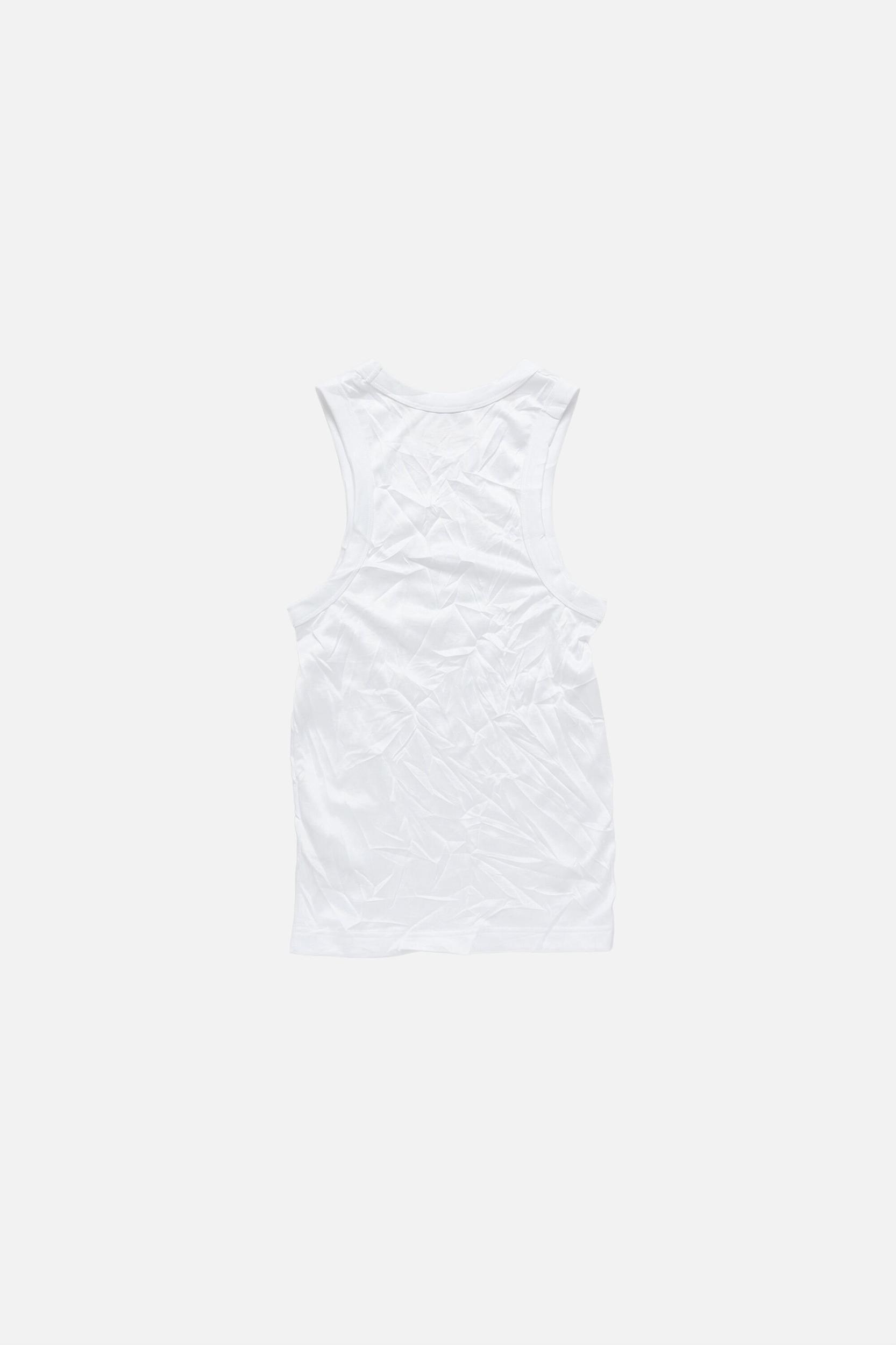 Crinkled printed tanktop Product Image
