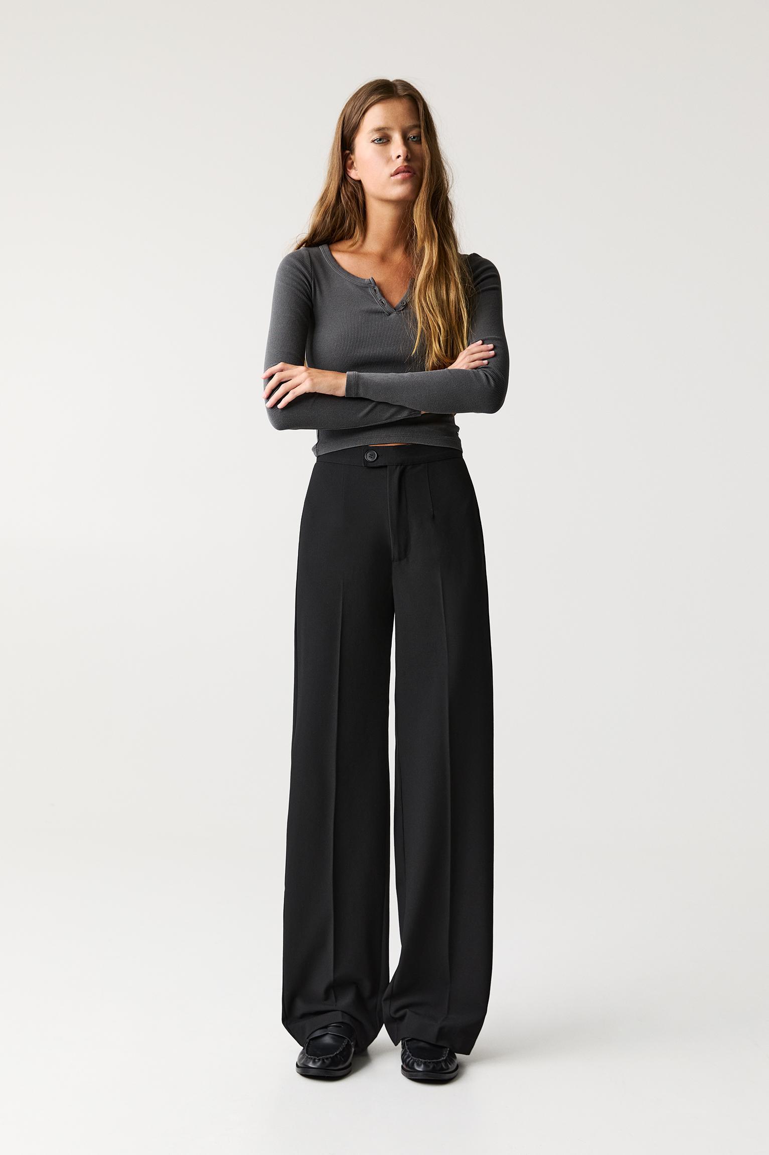 High-rise smart pants Product Image
