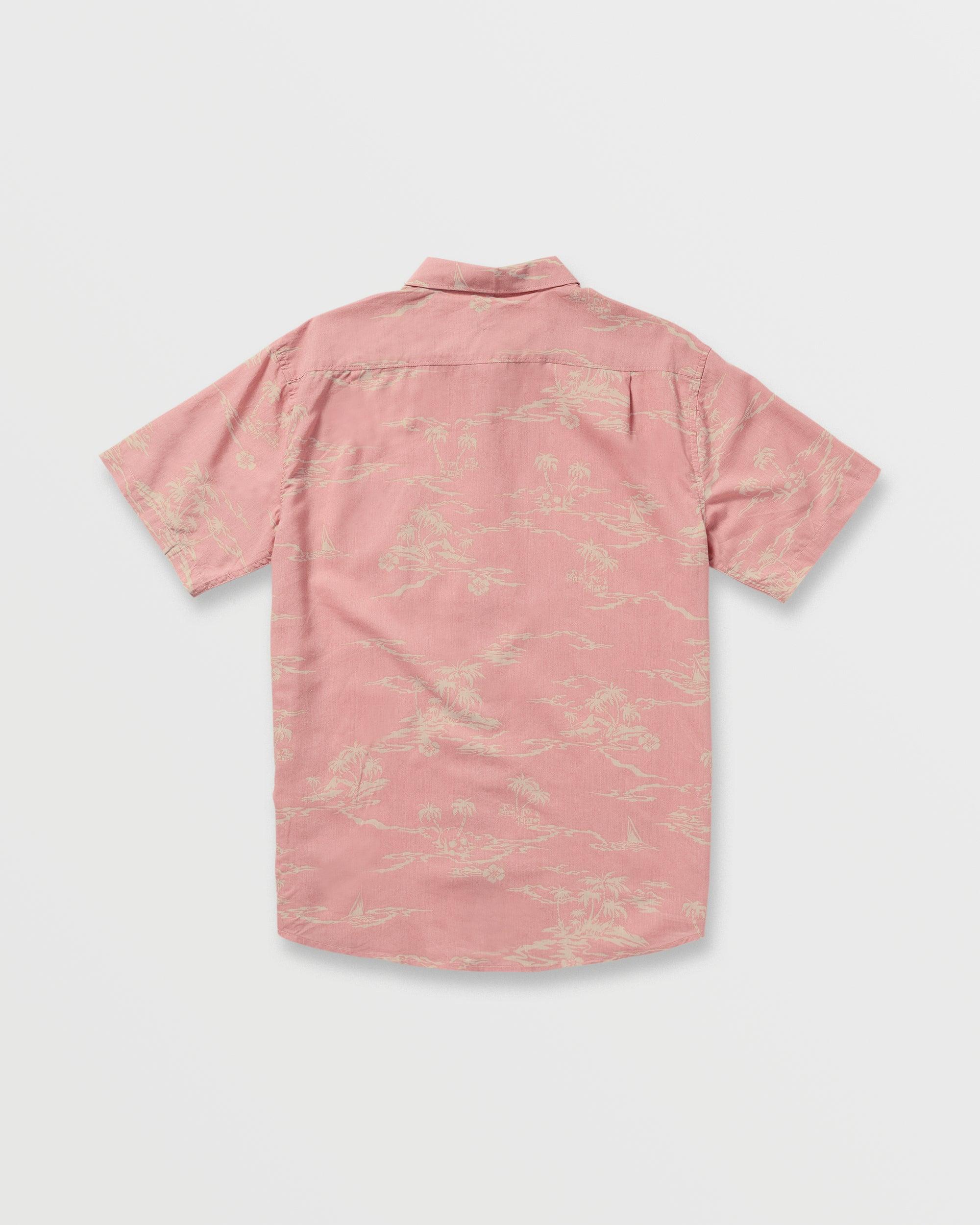 Sundays Short Sleeve Shirt - Dust Red Male Product Image
