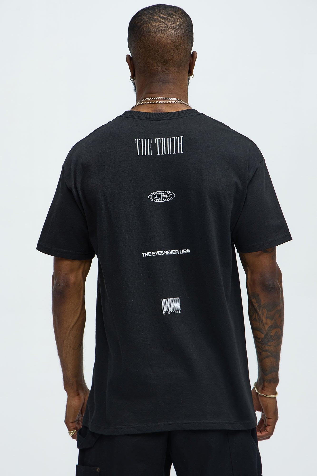 The Truth In The Eyes Short Sleeve Tee - Black Product Image