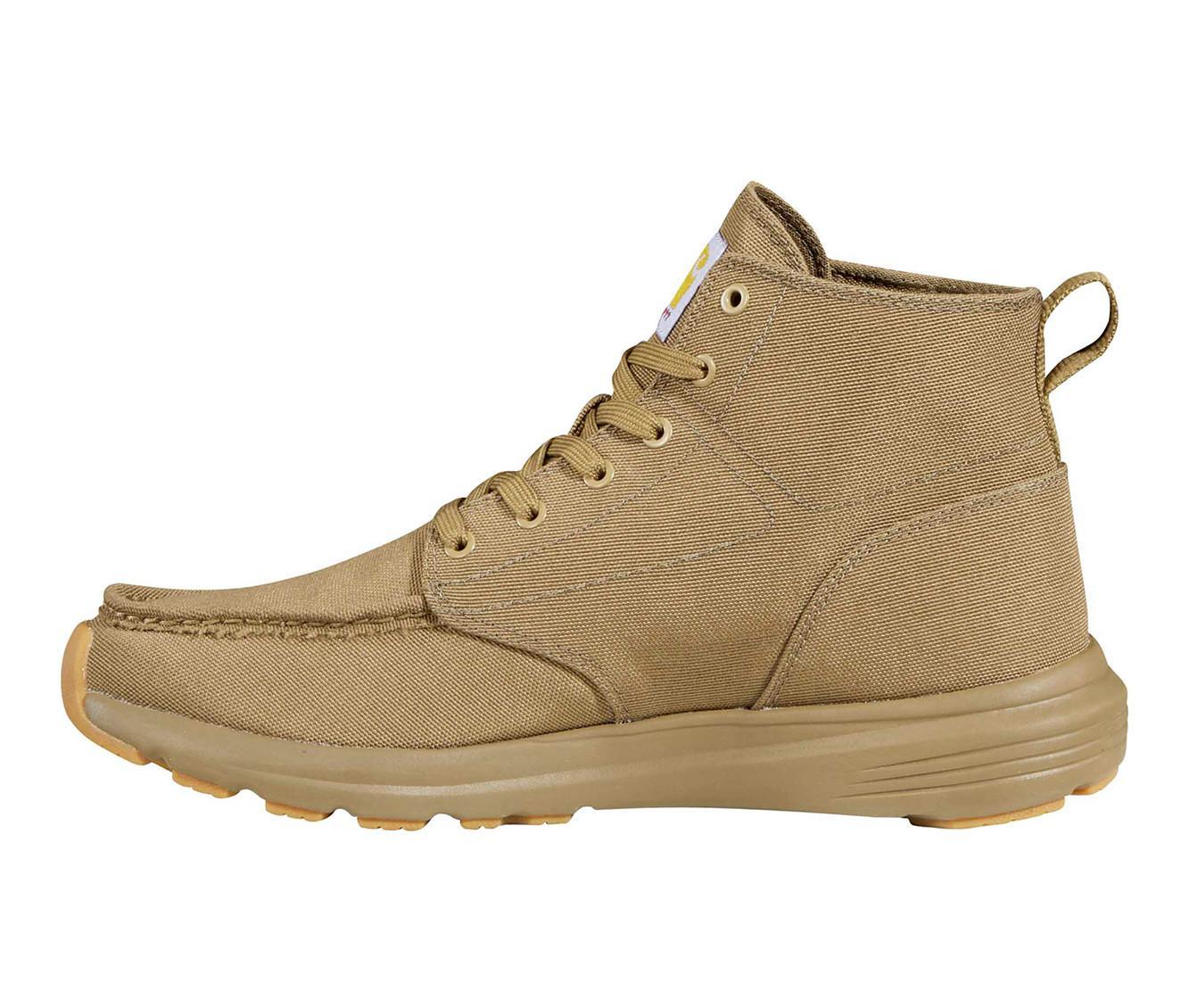 Men's Carhartt Haslett Moc Toe Canvas Chukka Work Boots Product Image