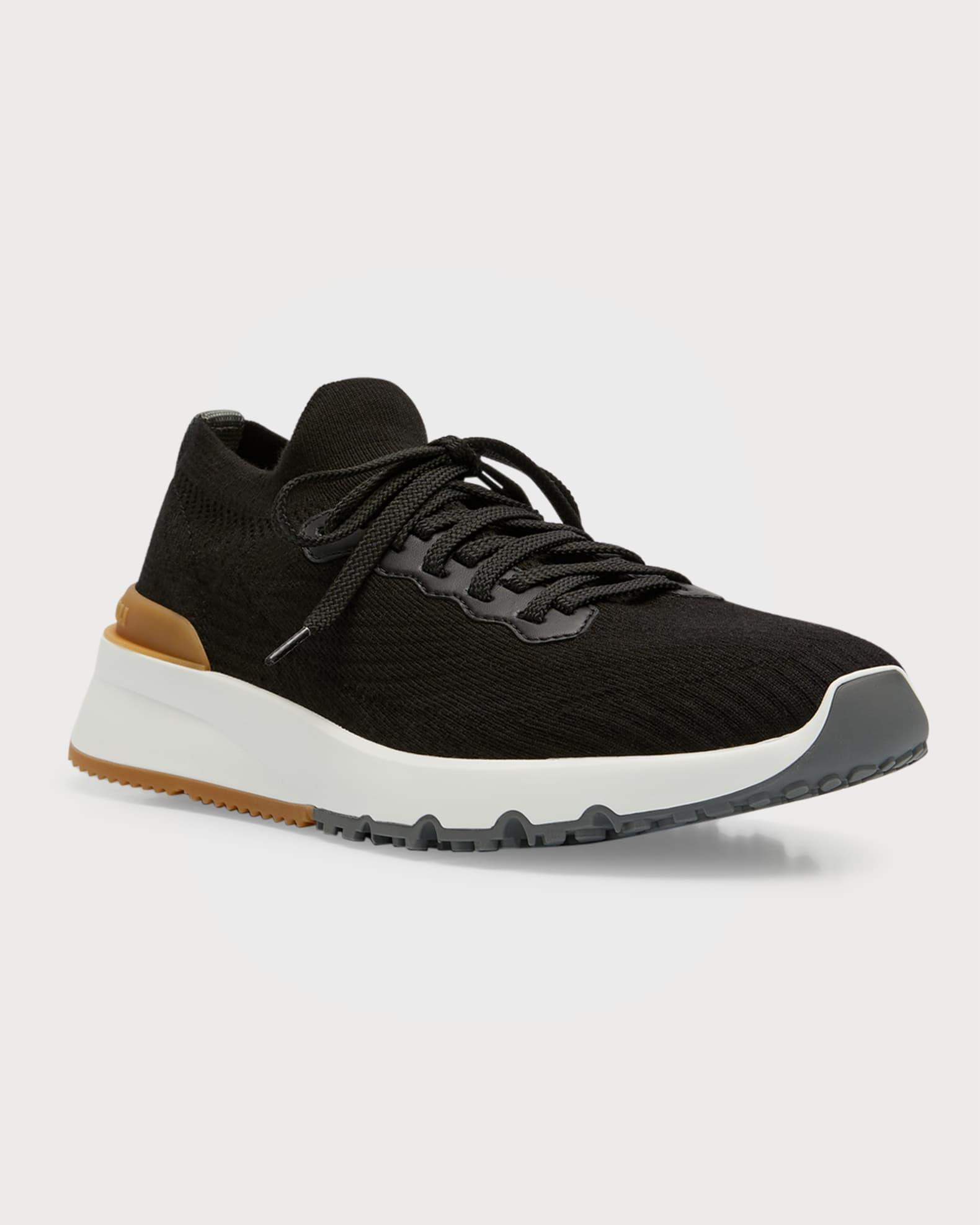 Men's Stretch-Knit Runner Sneakers Product Image