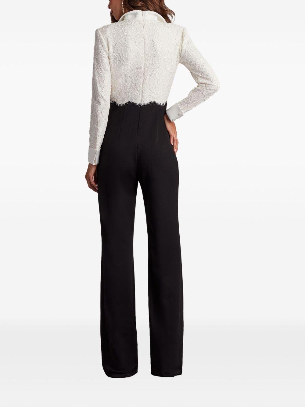 lace-panel jumpsuit Product Image