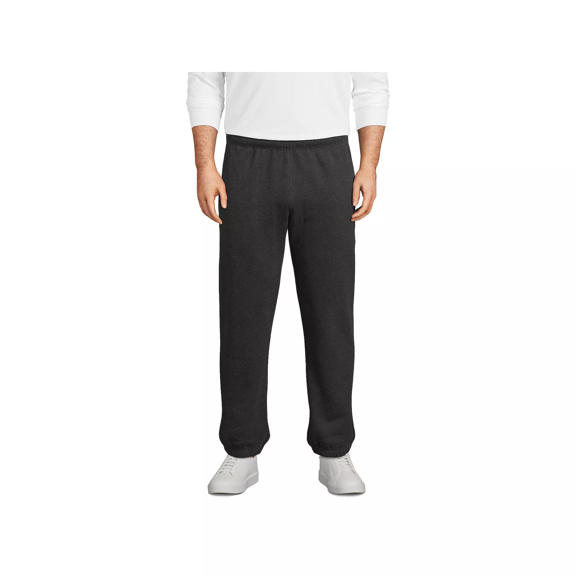 Big & Tall Lands' End Relaxed Serious Sweats Sweatpants, Men's,  Product Image