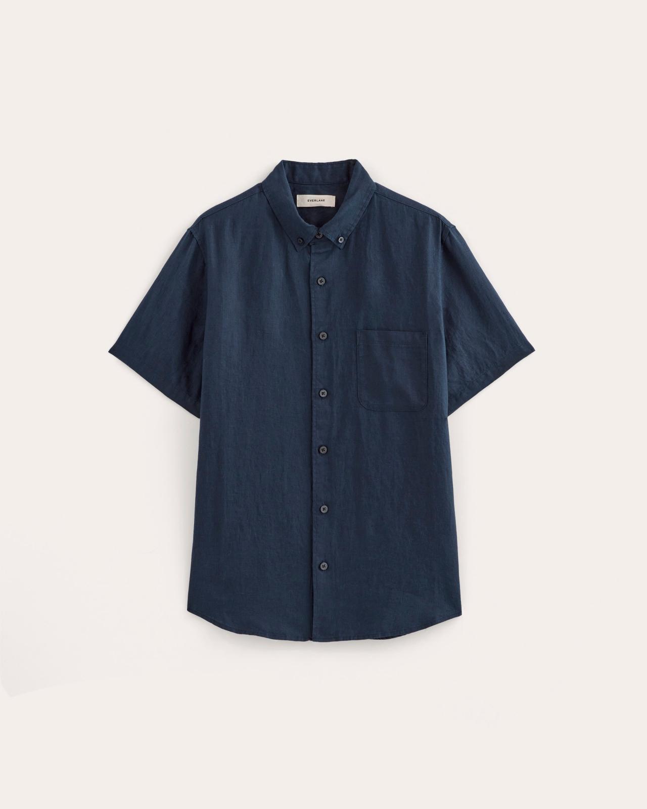 Mens Classic Short-Sleeve Shirt in Linen by Everlane Product Image