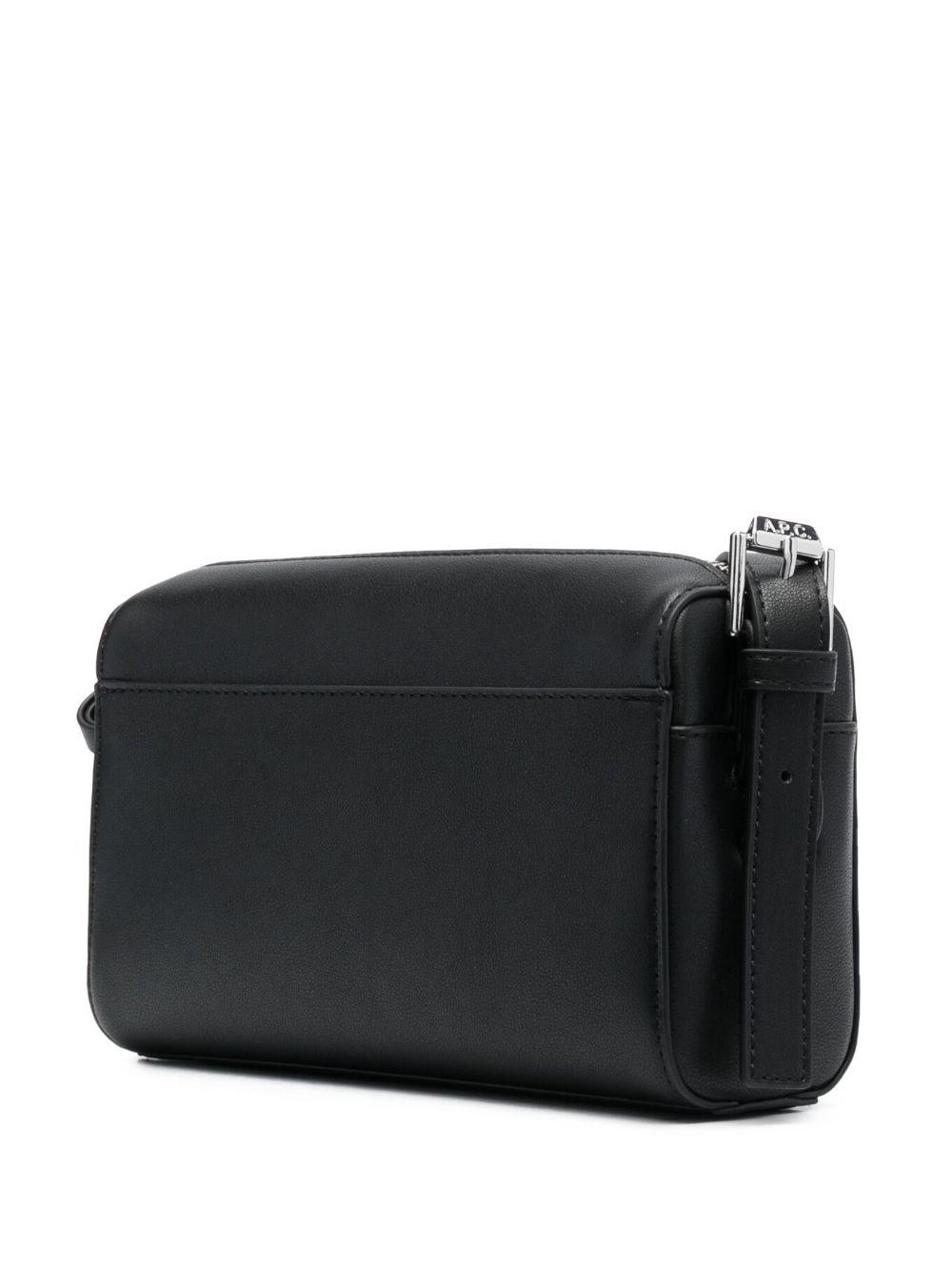 Nino faux-leather messenger bag Product Image