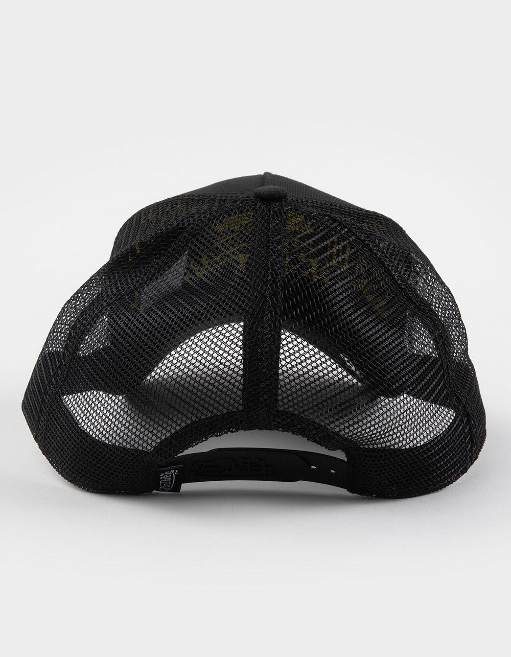 VON DUTCH Staple Trucker Hat - BLACK COMBO Product Image