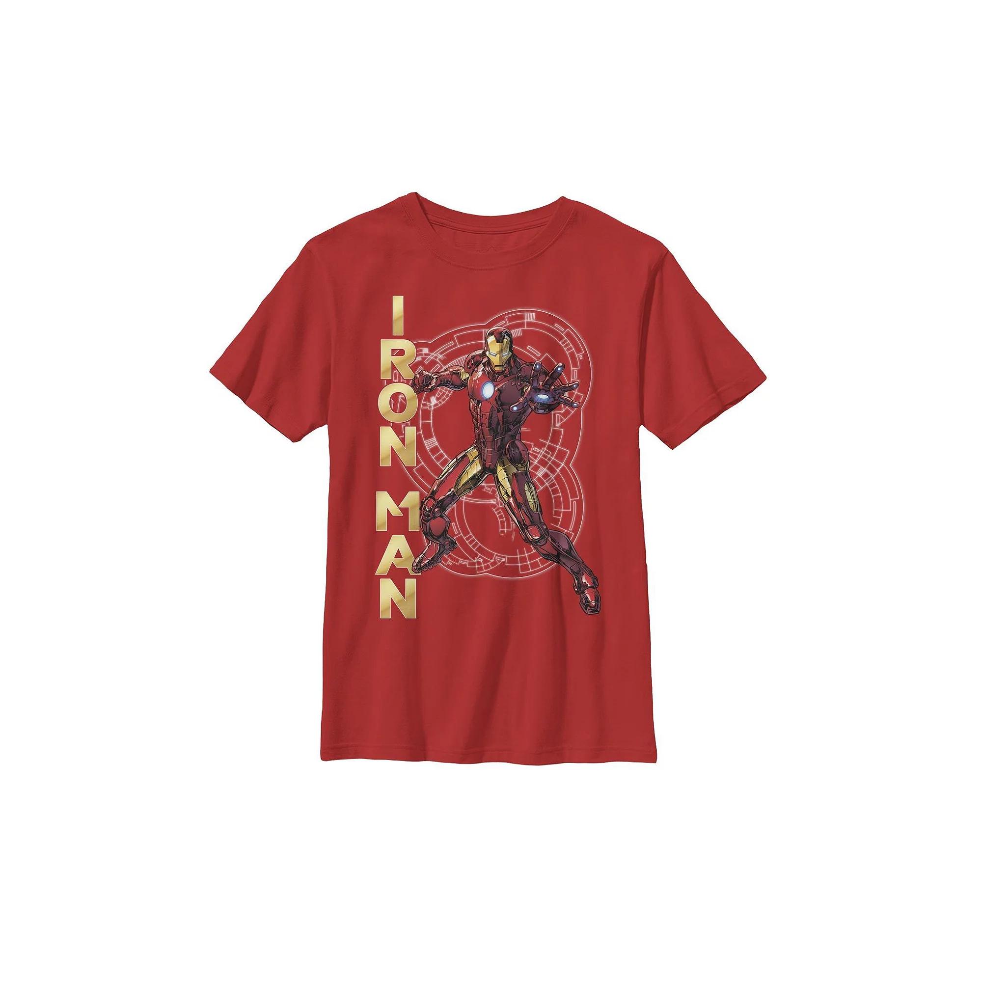 Boys' 8-20 Marvel Avengers Iron Man Tech Graphic Tee, Boy's,  Product Image