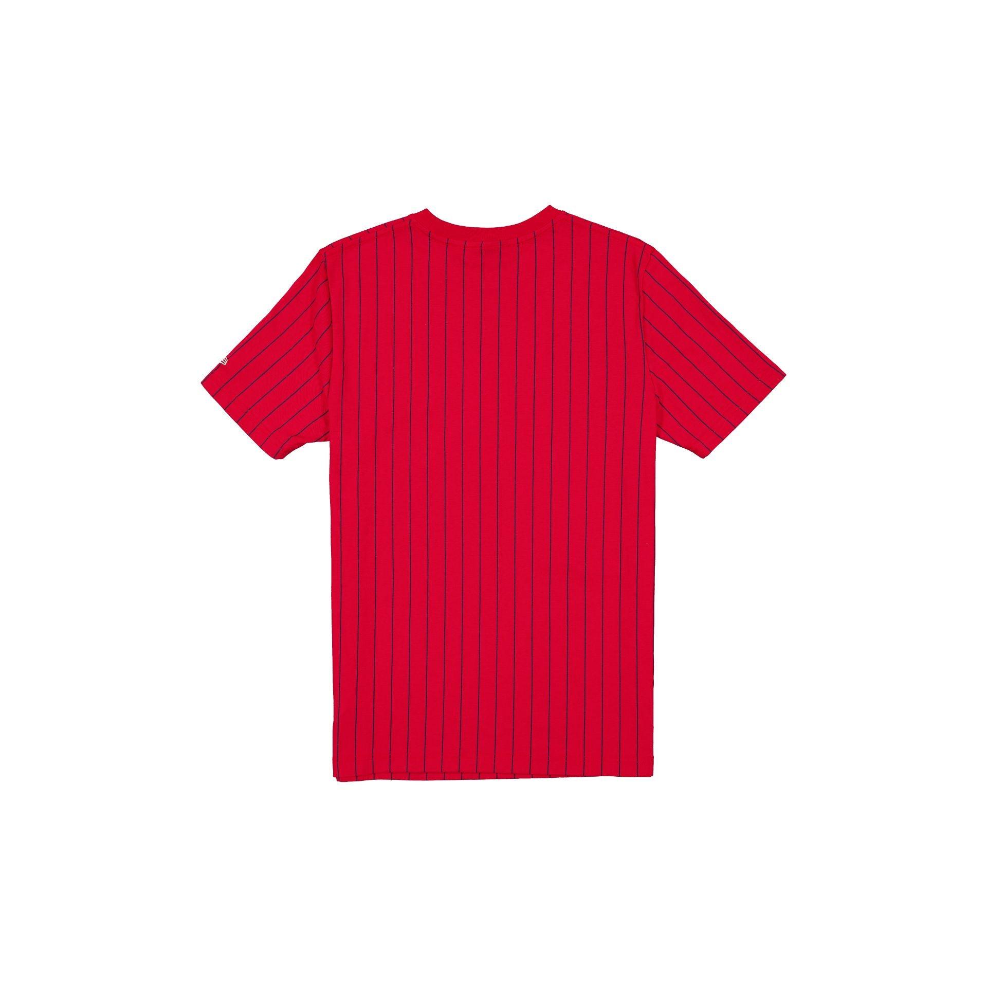 Minnesota Twins Throwback Pinstripe T-Shirt Male Product Image