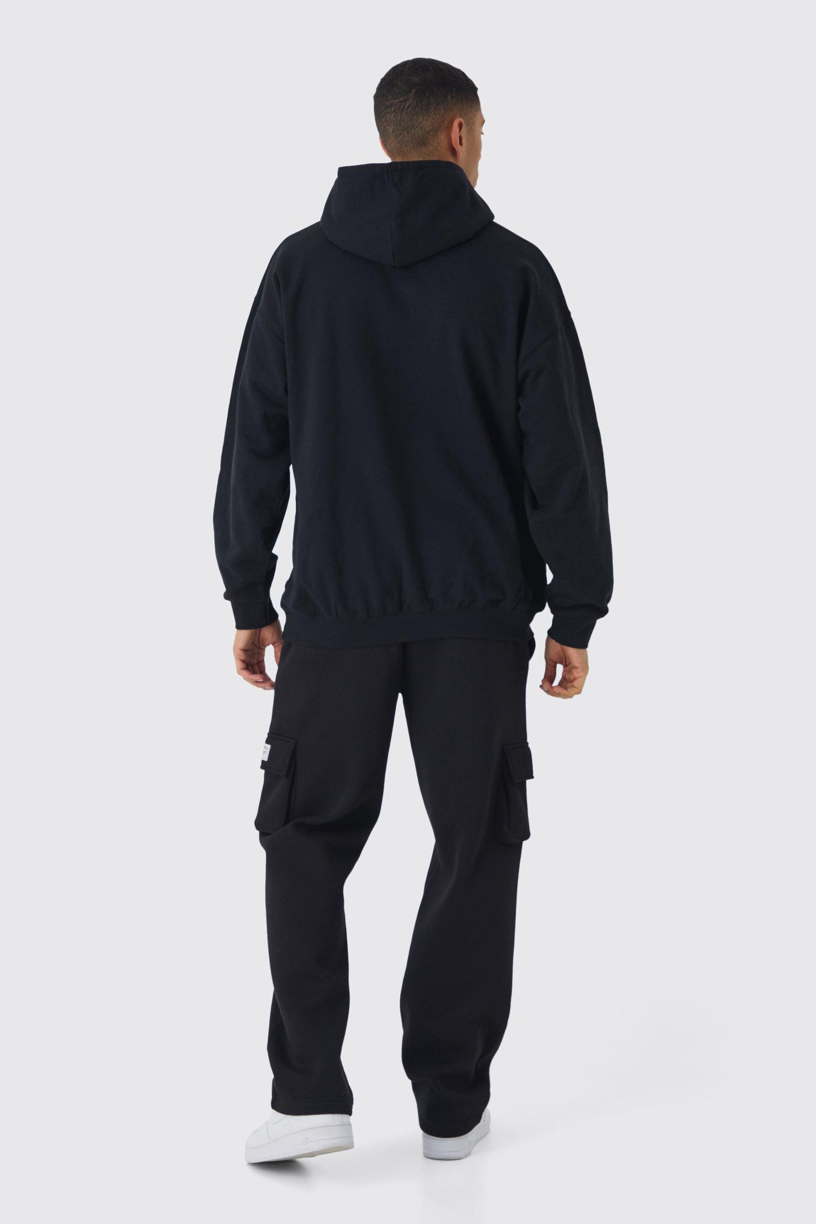 Oversized Cypress Hill Band License Print Hoodie | boohooMAN USA Product Image