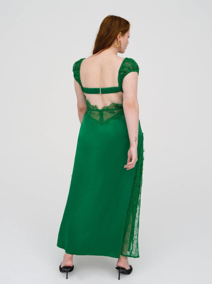 Casey Maxi Dress — Green Product Image