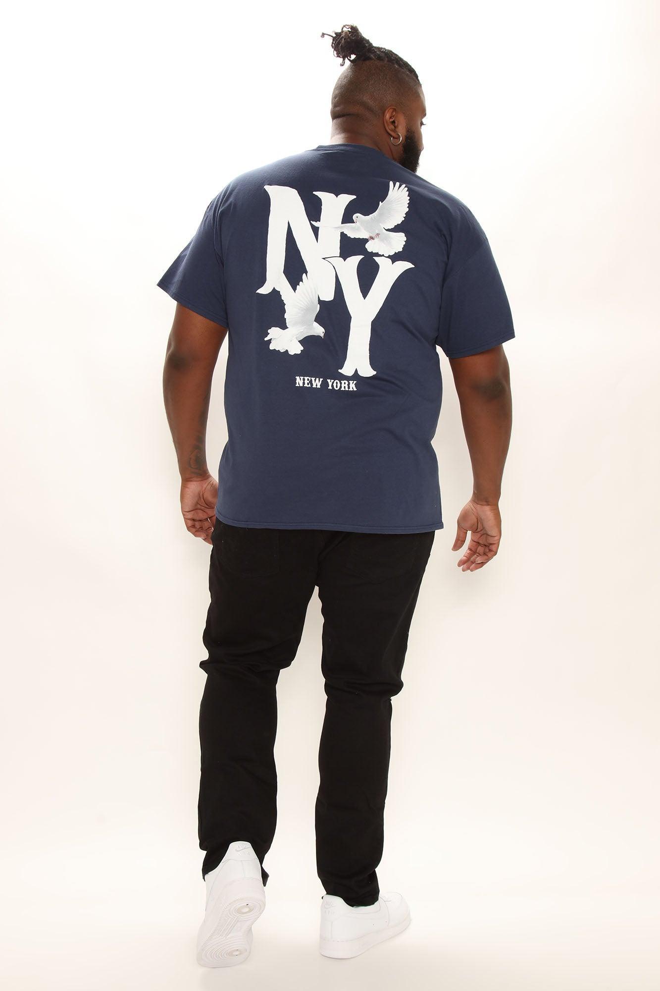 Flyin In The East Short Sleeve Tee - Navy Product Image
