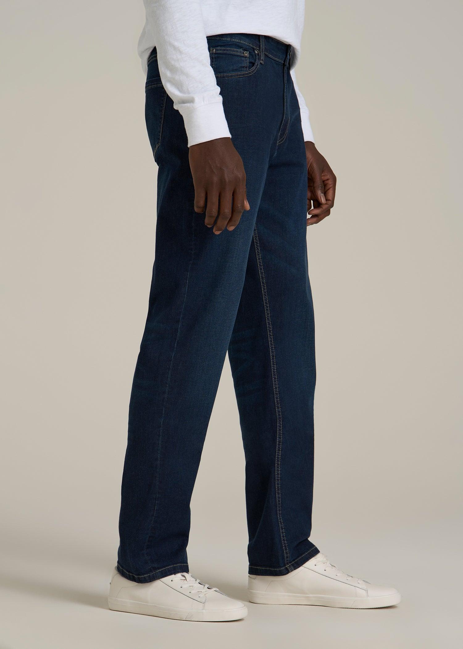 Mason RELAXED Jeans for Tall Men in Blue Steel Male Product Image
