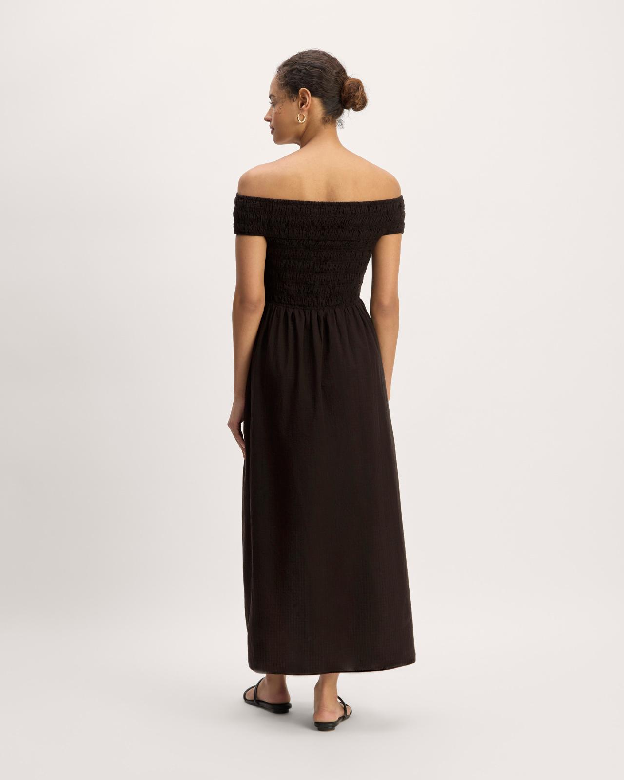 Womens Gauze Off-the-Shoulder Dress by Everlane Product Image