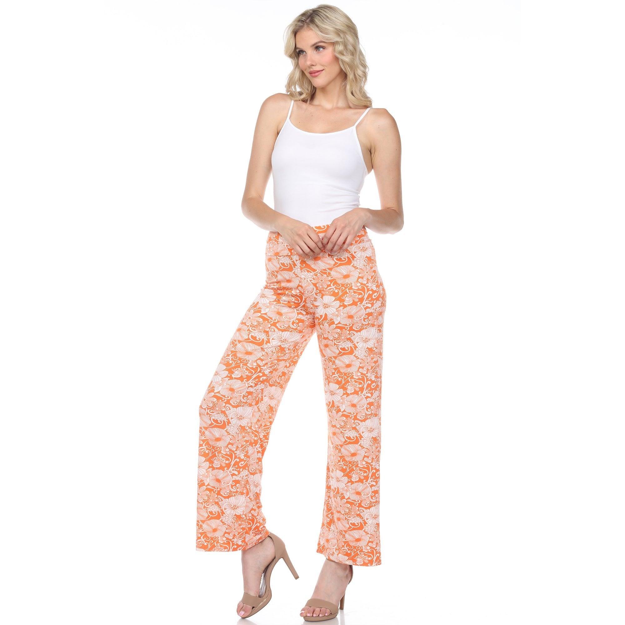 Floral Paisley Palazzo Pants Product Image