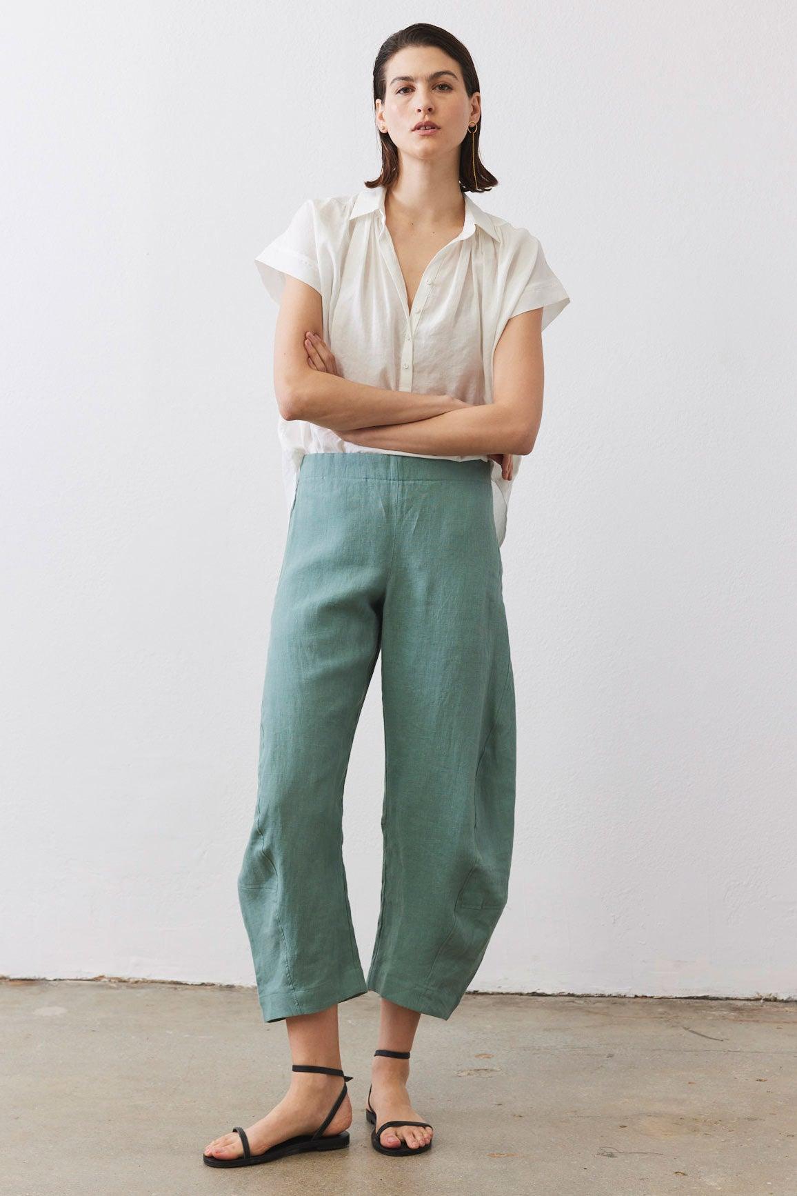 The Linen On the Loose Work Pants Product Image