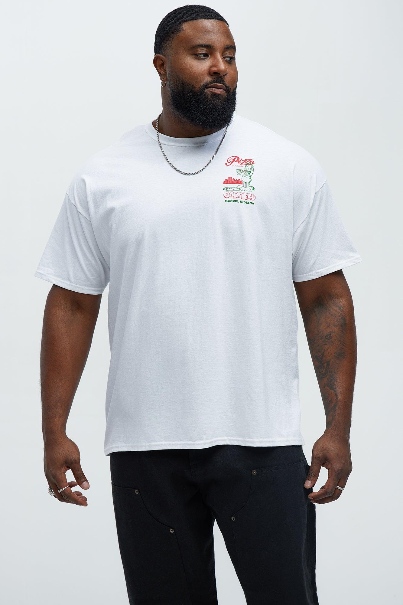 Garfield Pizza Co. Short Sleeve Tee - White Product Image