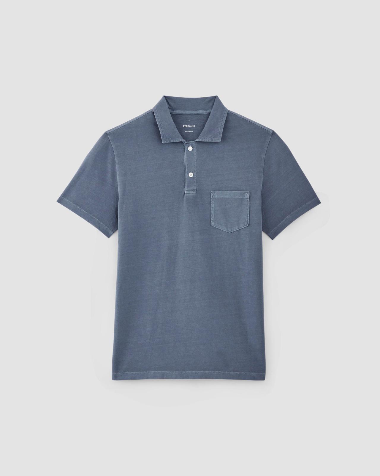 The Essential Organic Garment-Dyed Polo Product Image