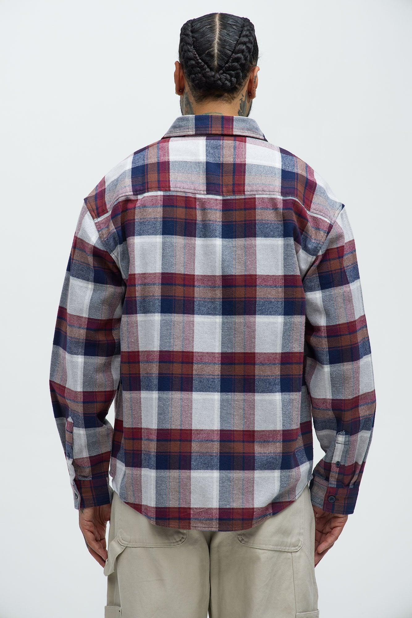 Utica Plaid Flannel Shirt - Multi Color Product Image