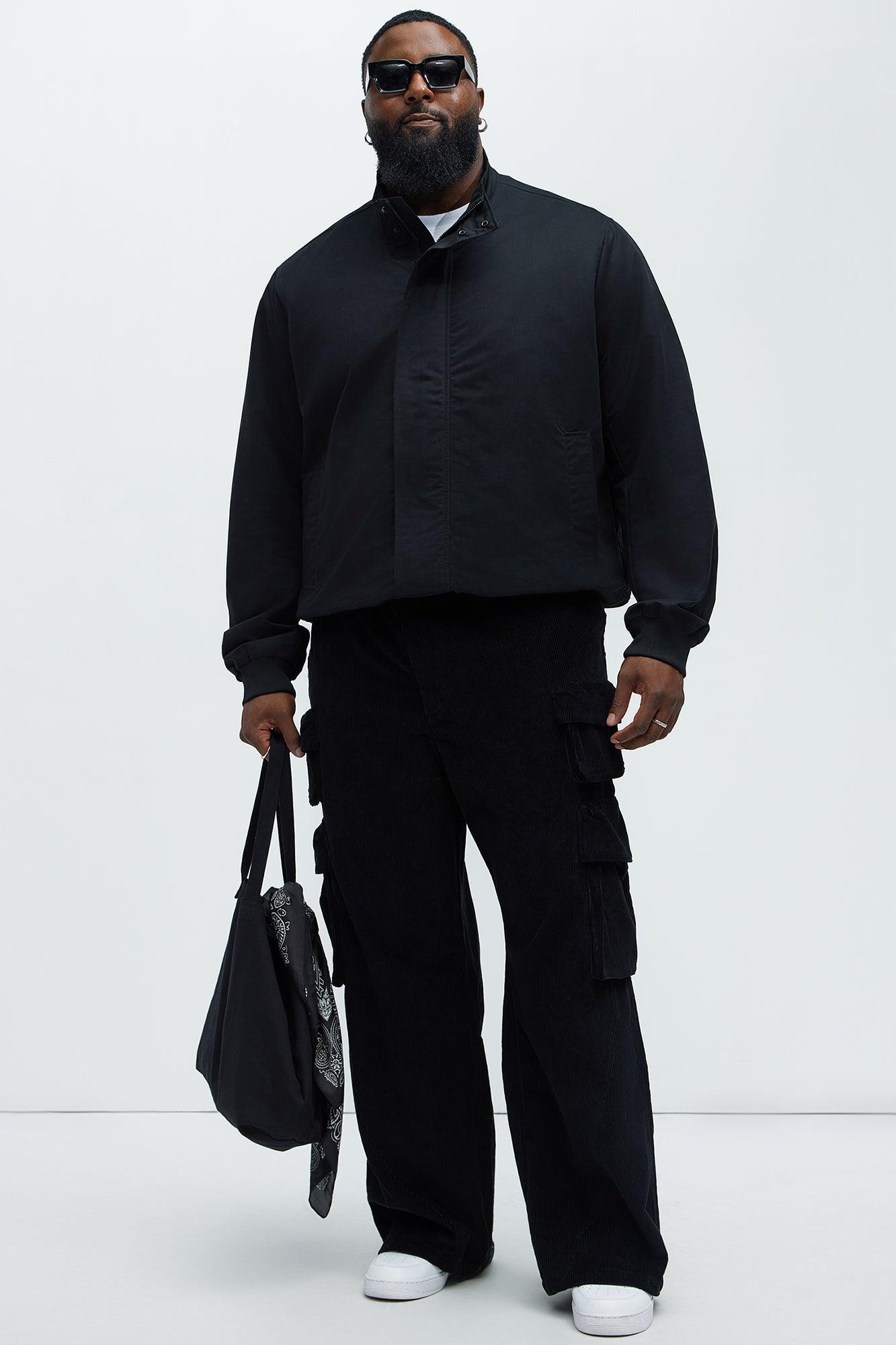 Quite Unique Service Station Jacket - Black Product Image