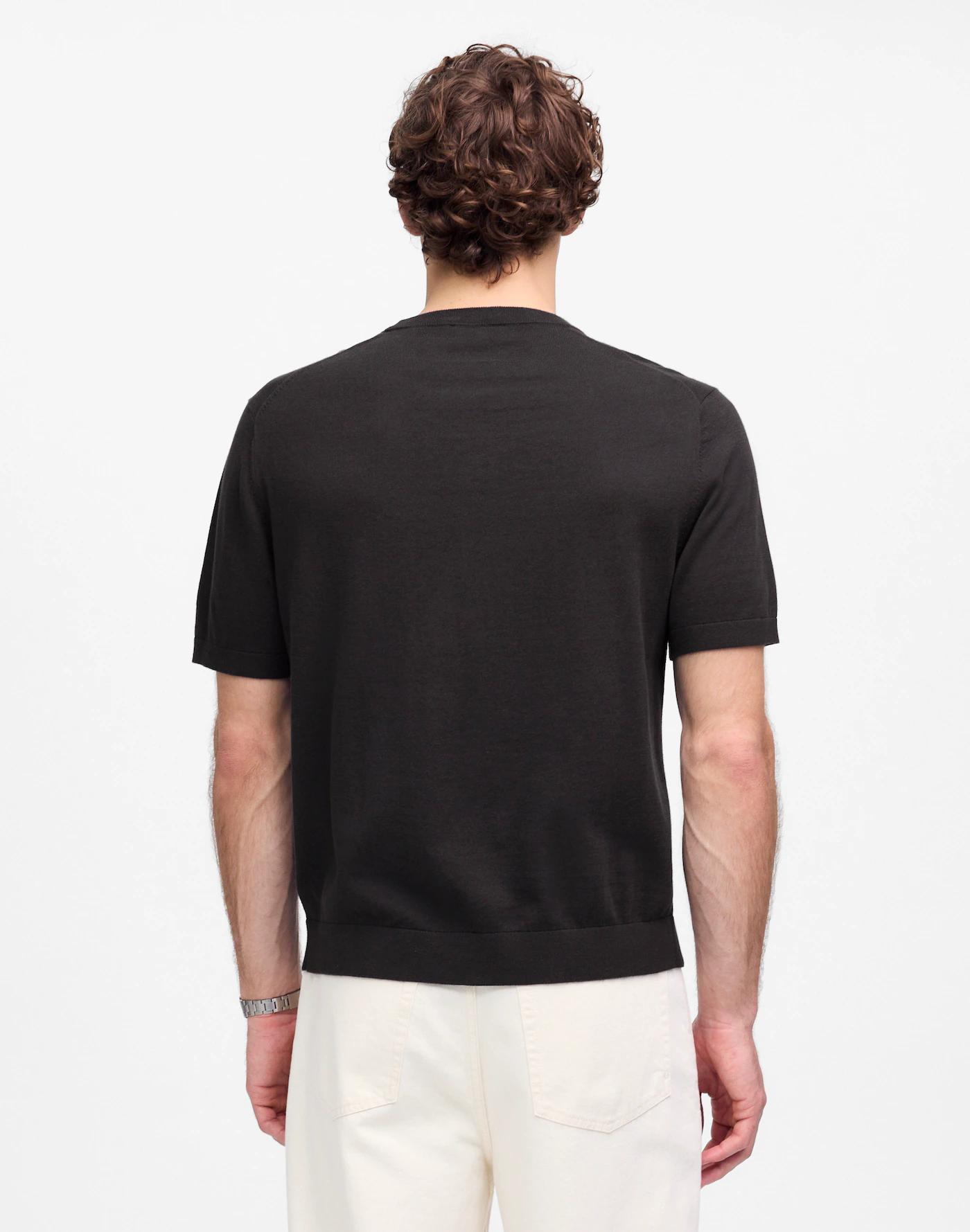 Cotton Crewneck Sweater Tee Product Image