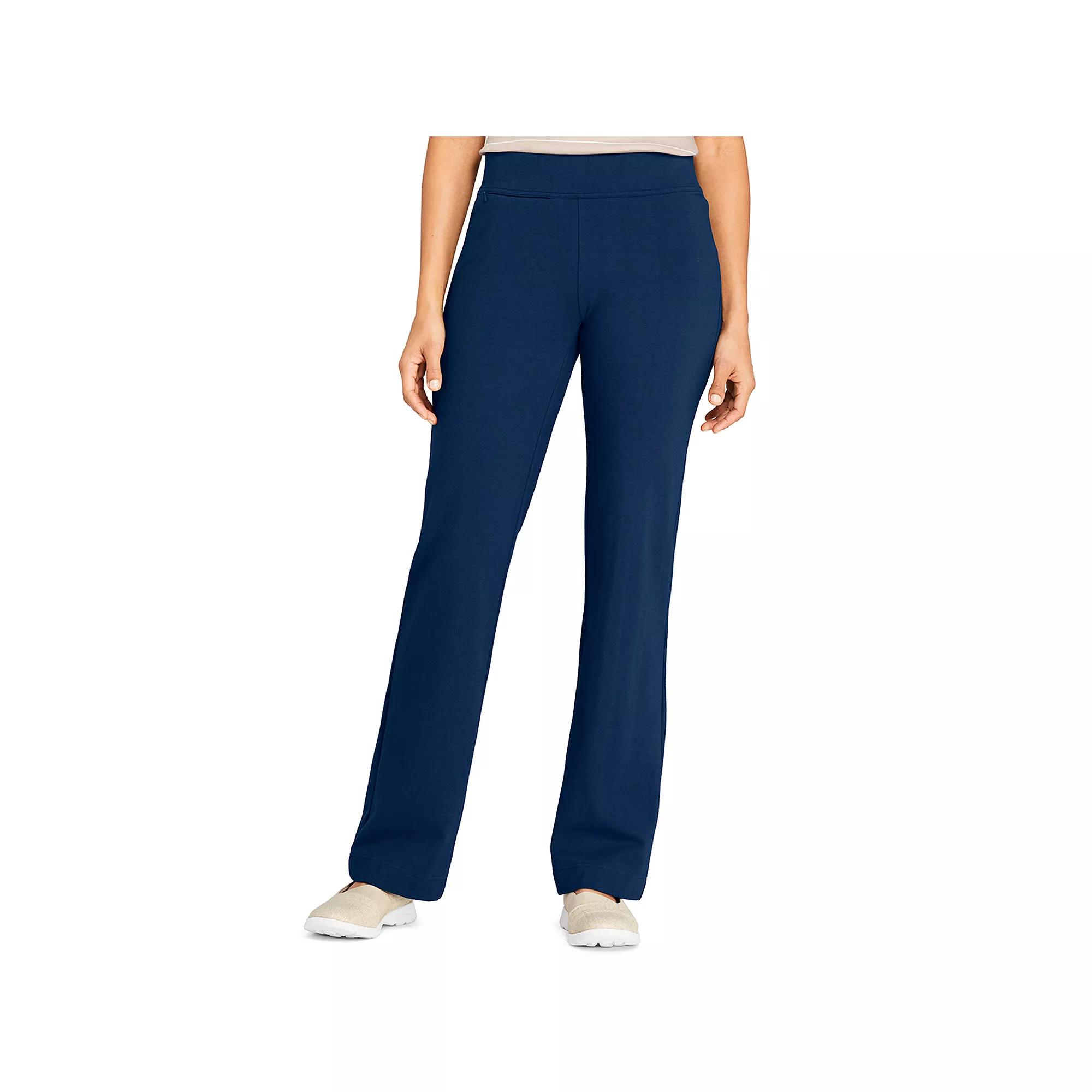 Women's Lands' End Starfish Straight-Leg Pull-On Pants,  Product Image