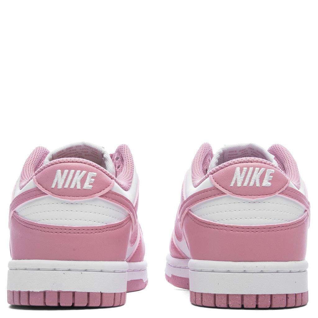 Women's Dunk Low - White/Elemental Pink Female Product Image