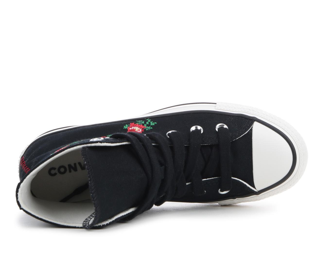 Women's Converse Chuck Taylor All Star Lift Hi Floral Sneakers Product Image