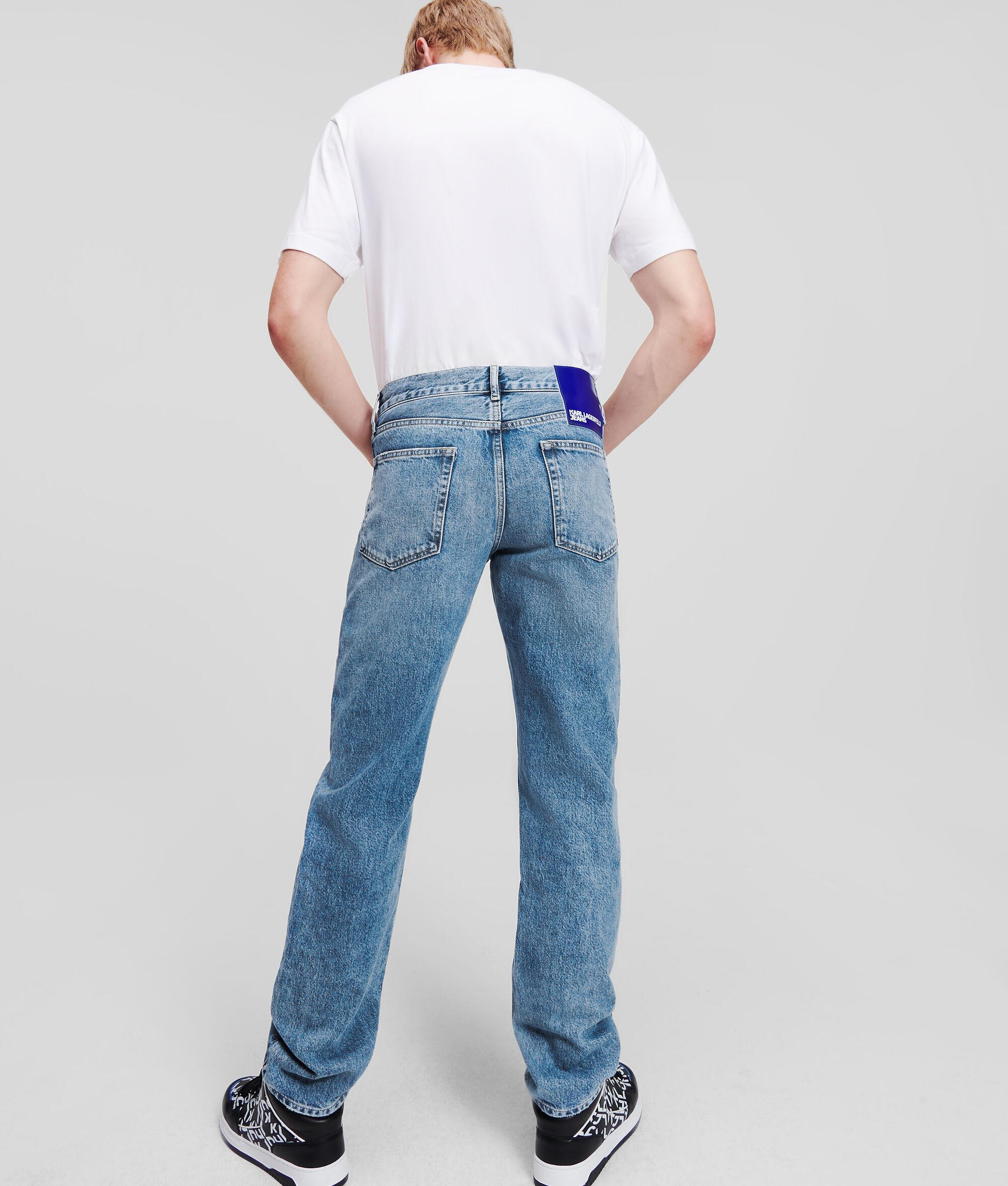 DISTRESSED STRAIGHT JEANS Product Image