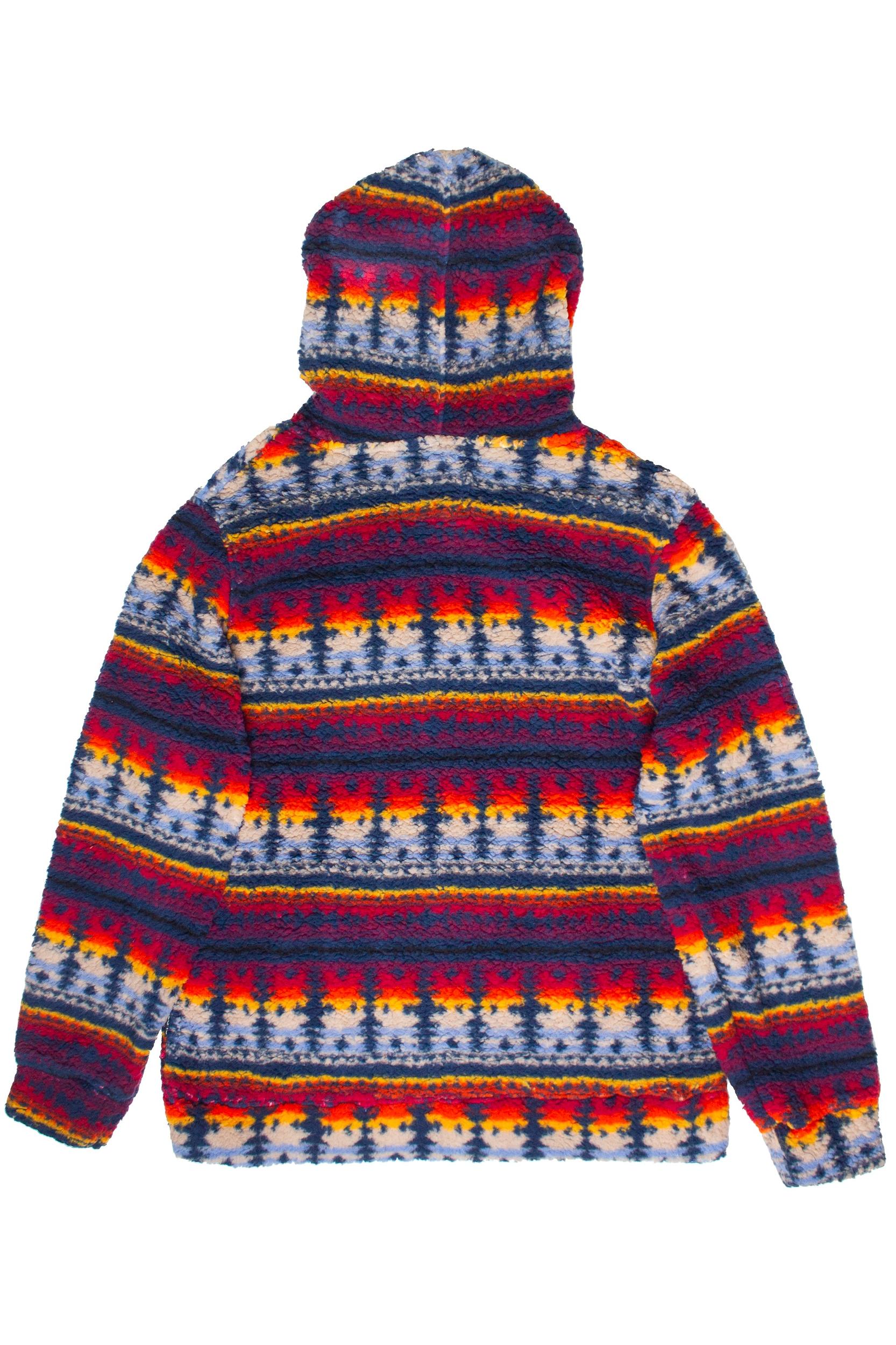 Southwest Pattern Sherpa Hoodie Product Image
