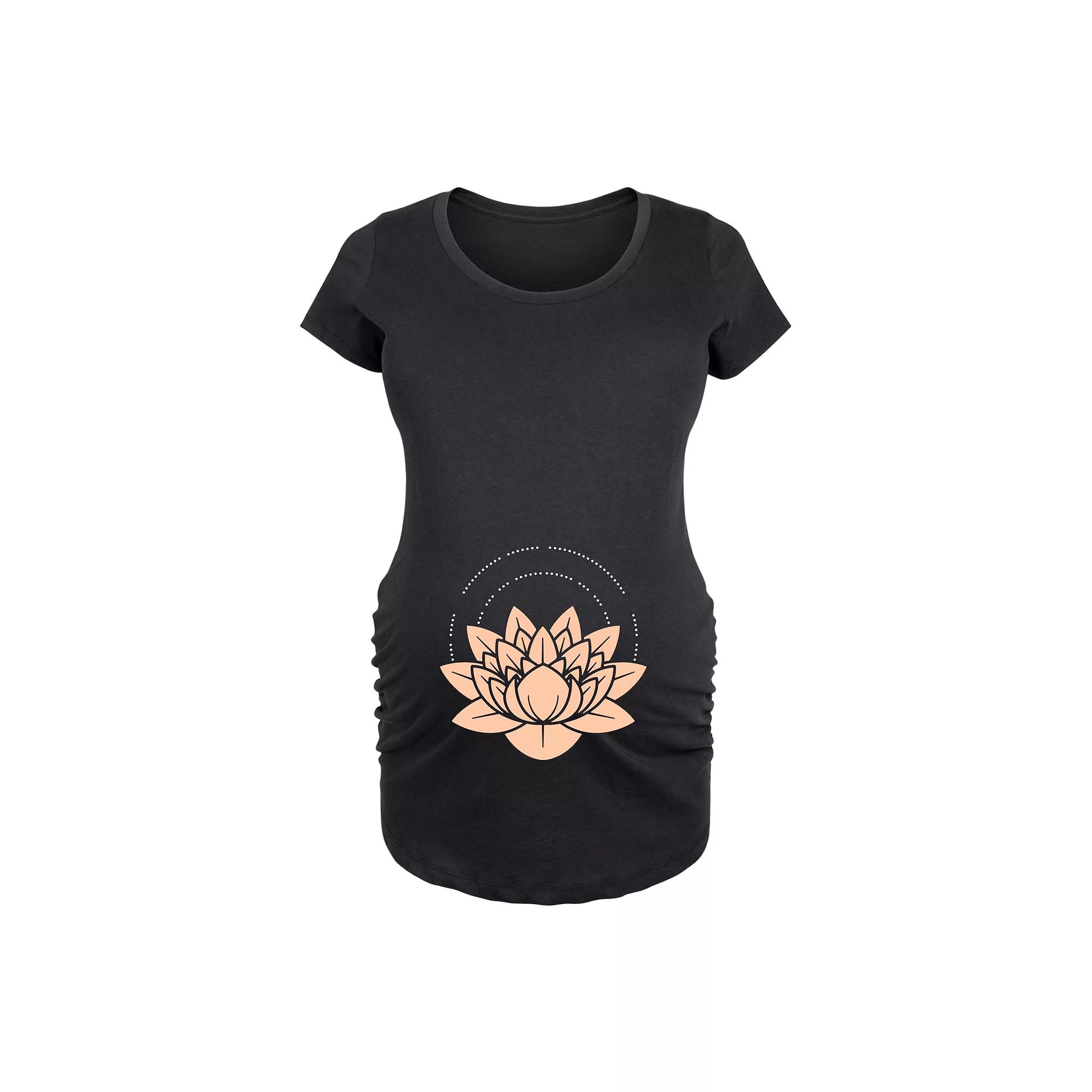 Maternity Lotus Graphic Tee, Women's,  Product Image